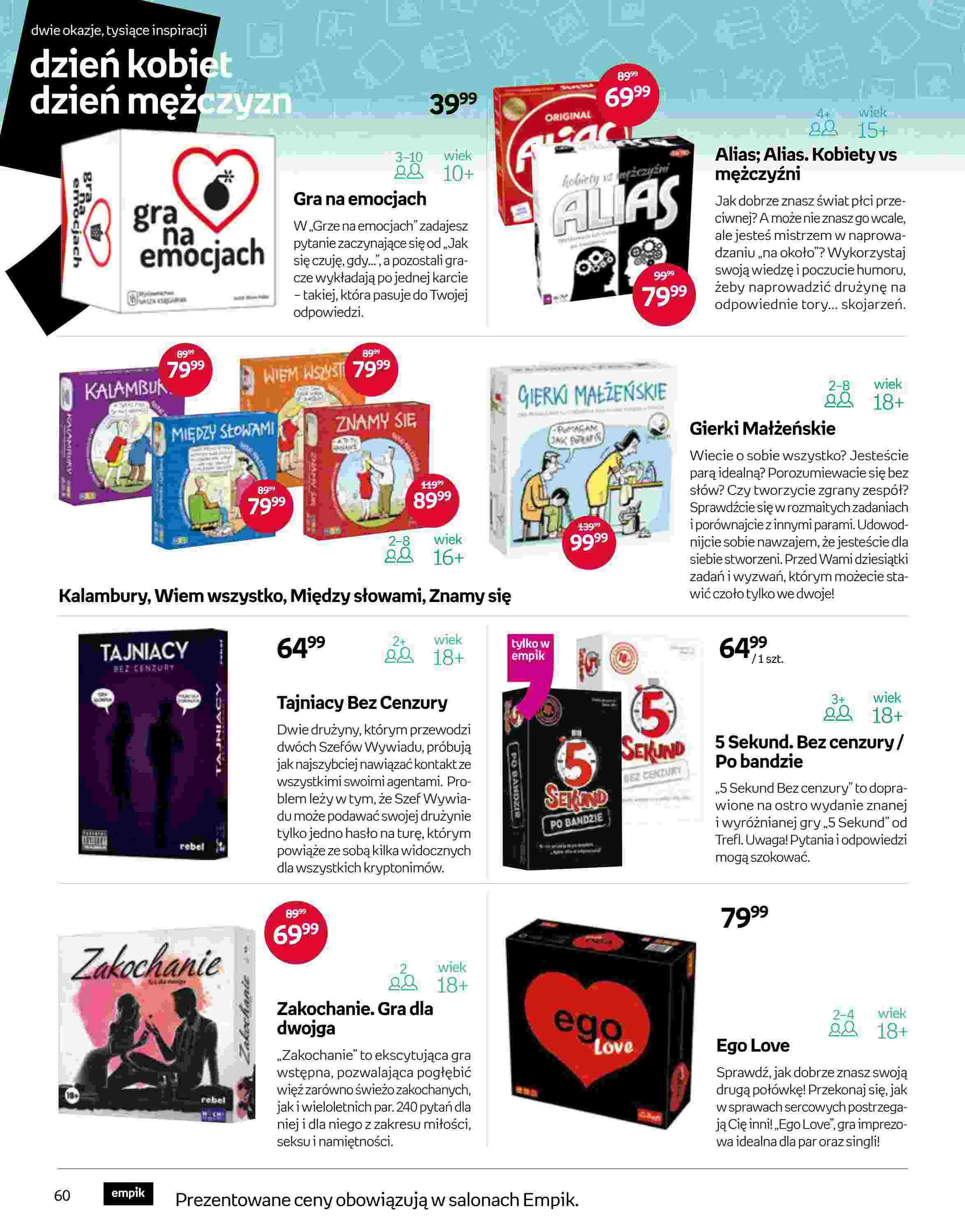 Gazetka promocyjna empik str. 60