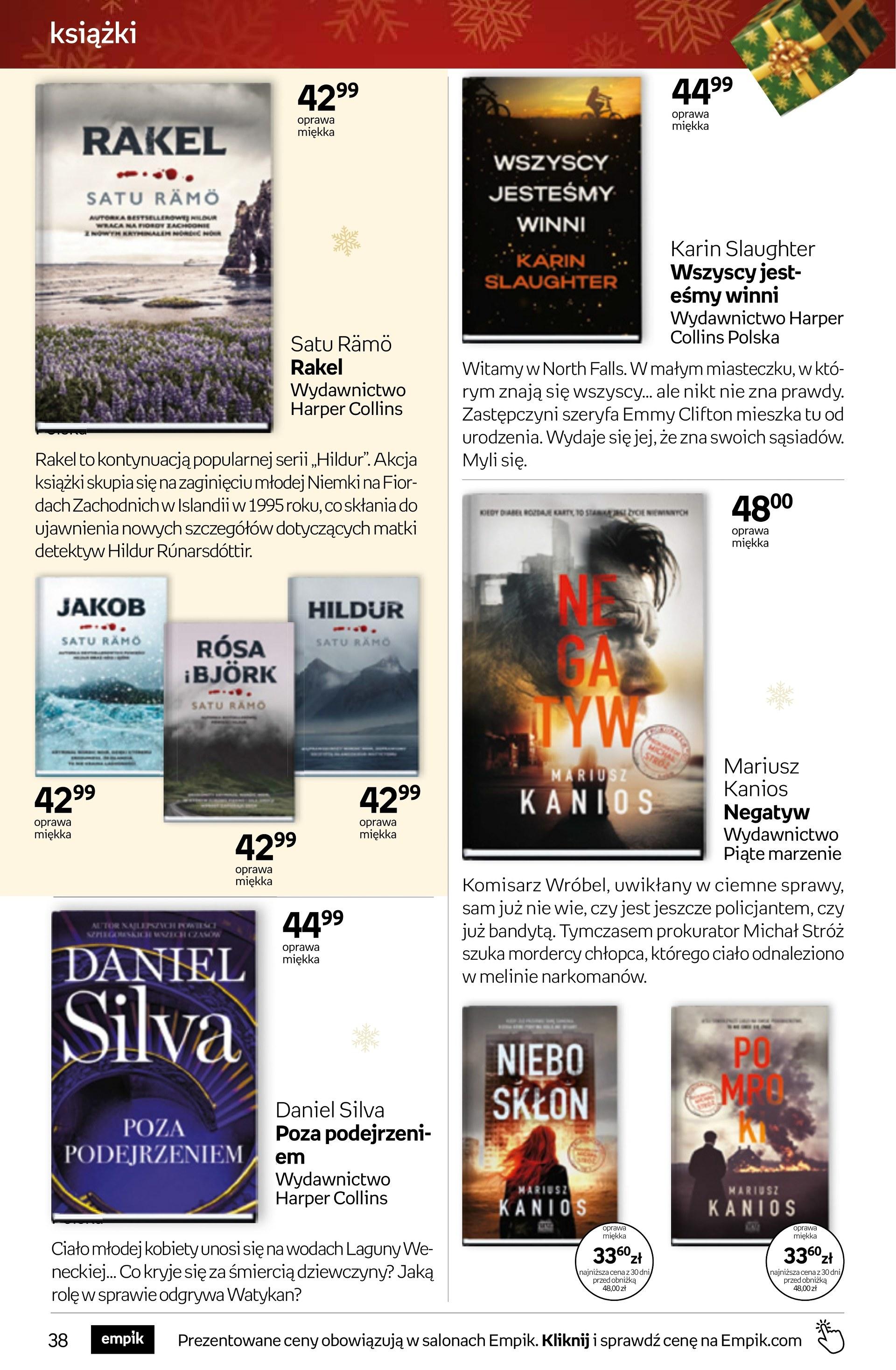 Gazetka promocyjna empik str. 38