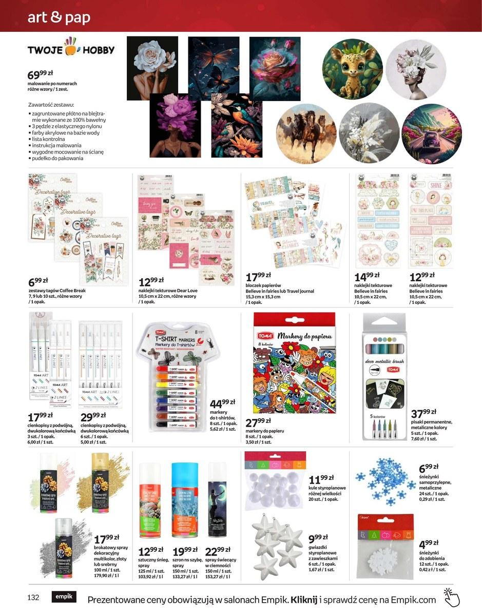Gazetka promocyjna empik str. 132