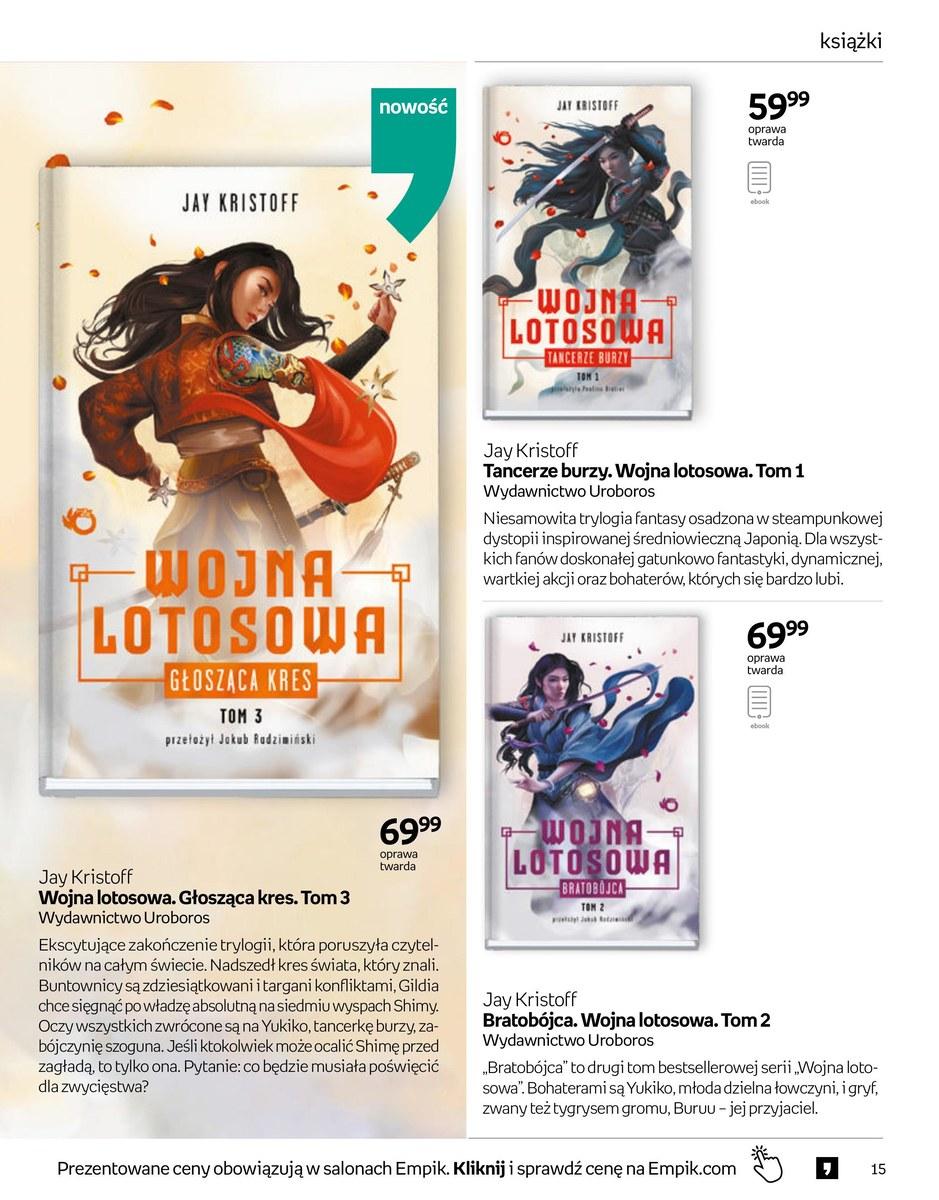 Gazetka promocyjna empik str. 15