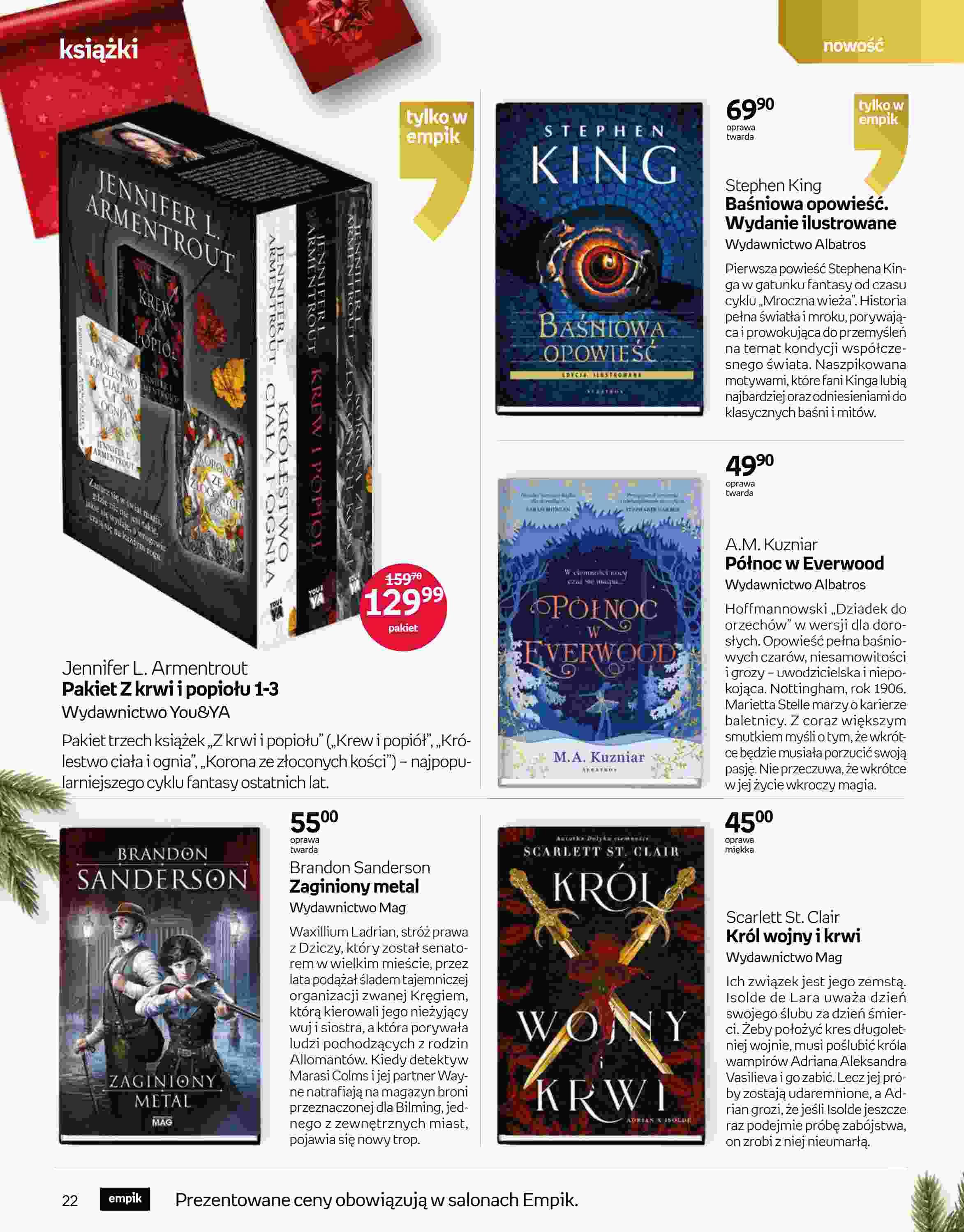 Gazetka promocyjna empik str. 22