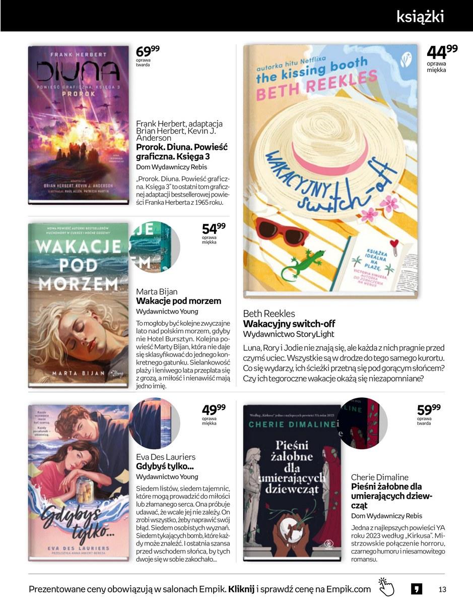 Gazetka promocyjna empik str. 13