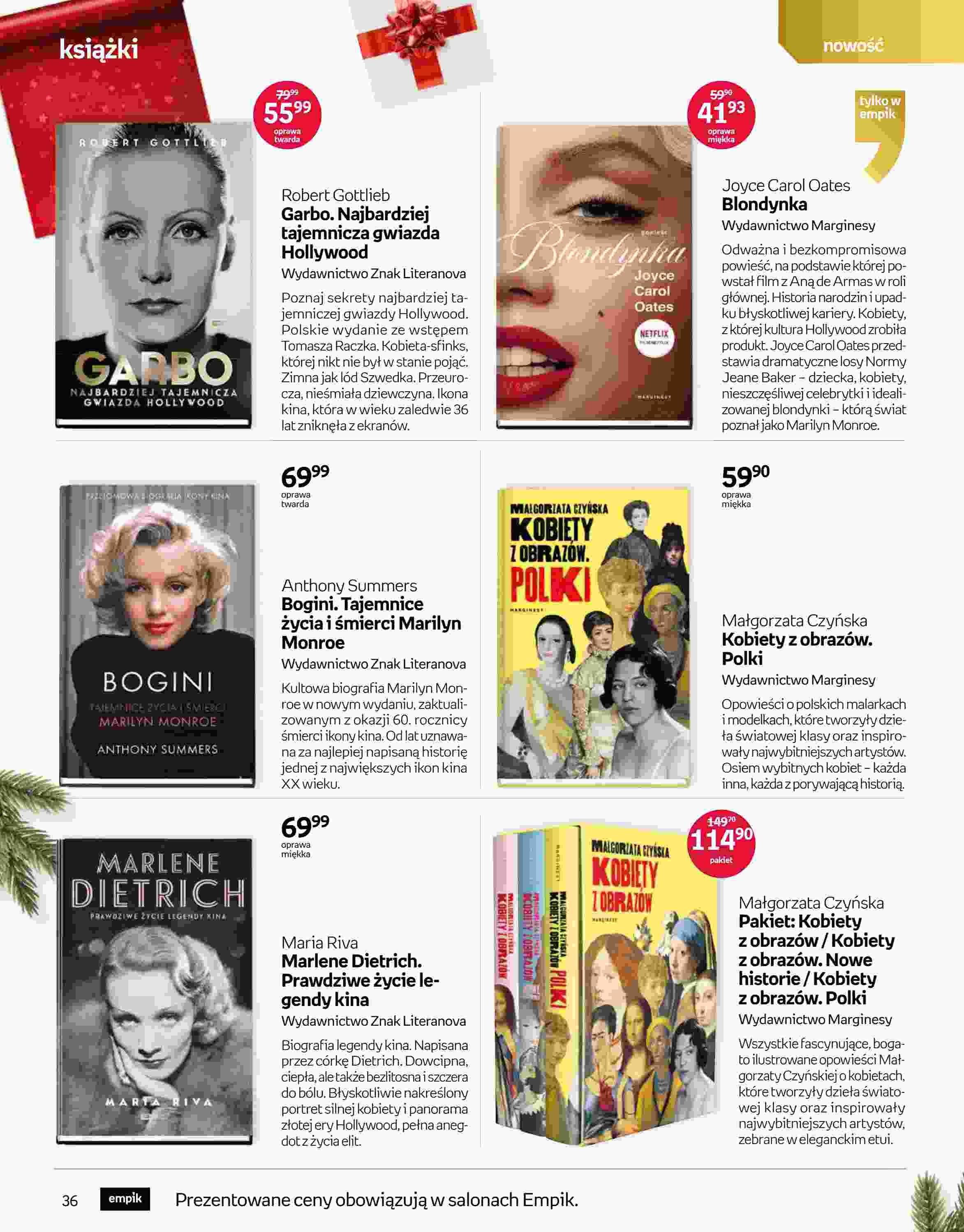 Gazetka promocyjna empik str. 36