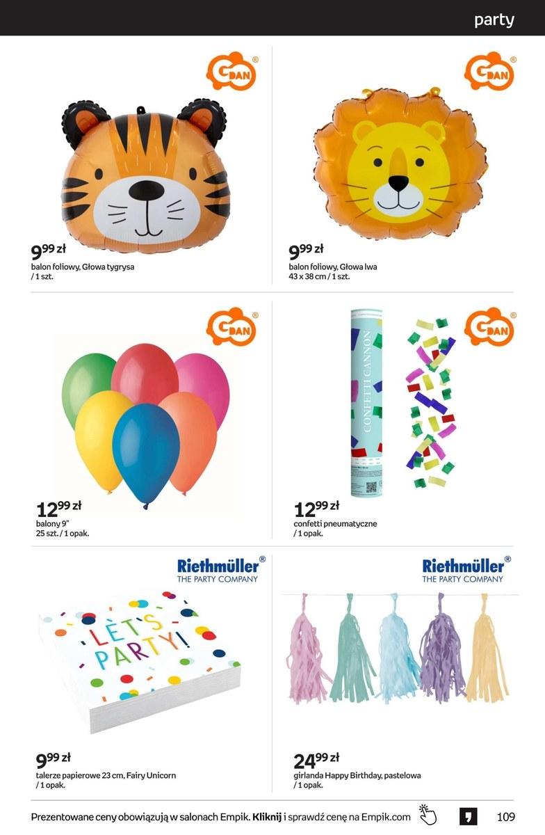 Gazetka promocyjna empik str. 109