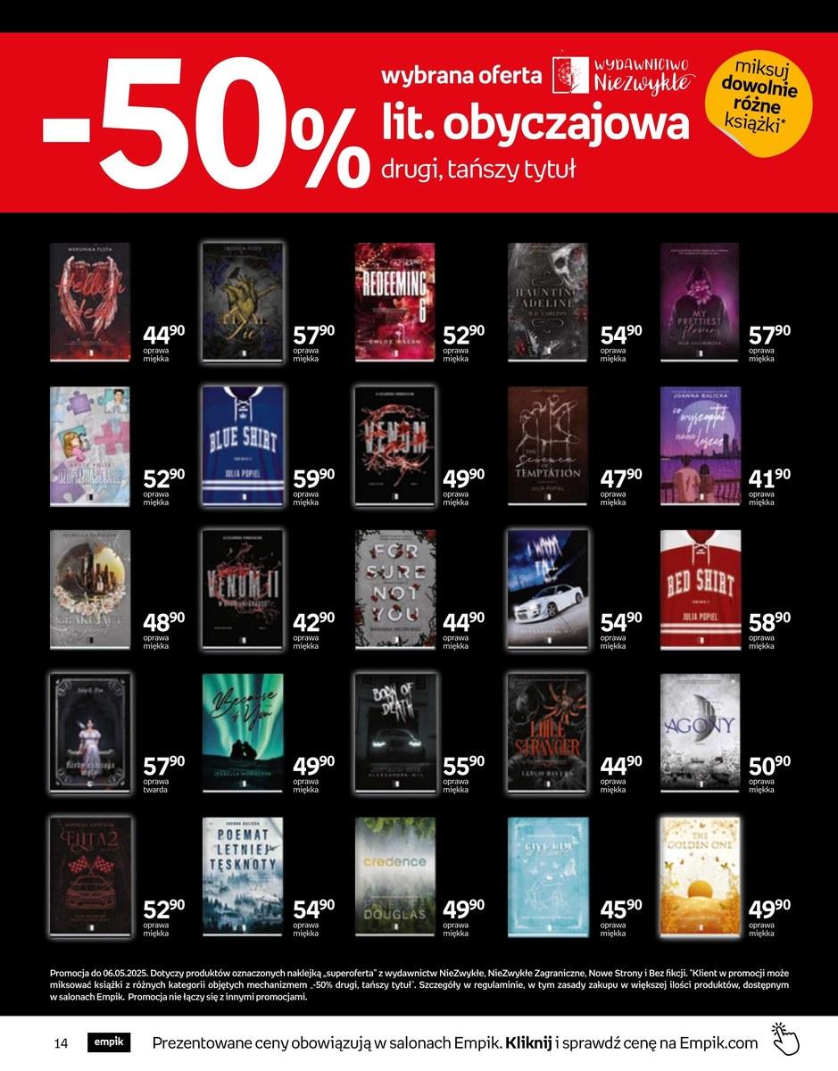 Gazetka promocyjna empik str. 14