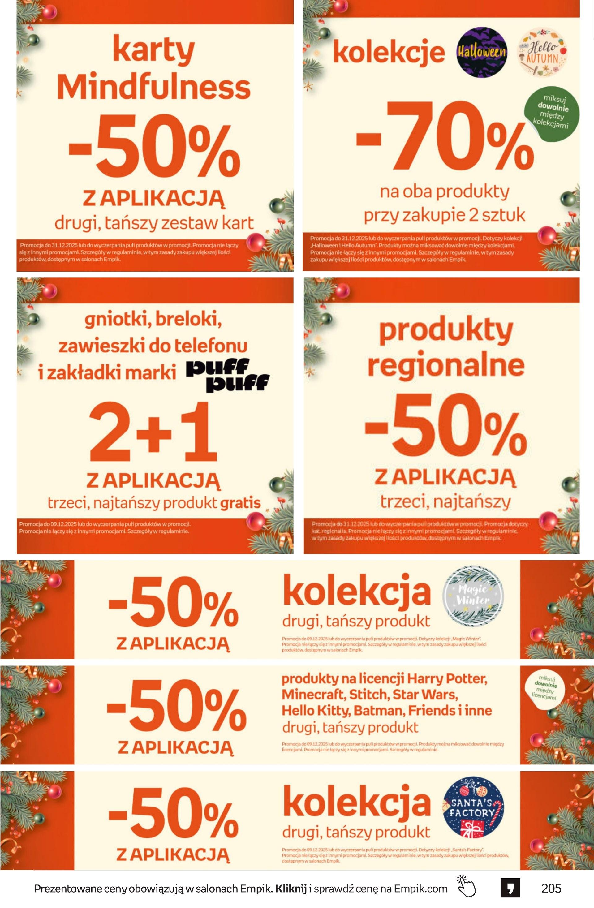 Gazetka promocyjna empik str. 205