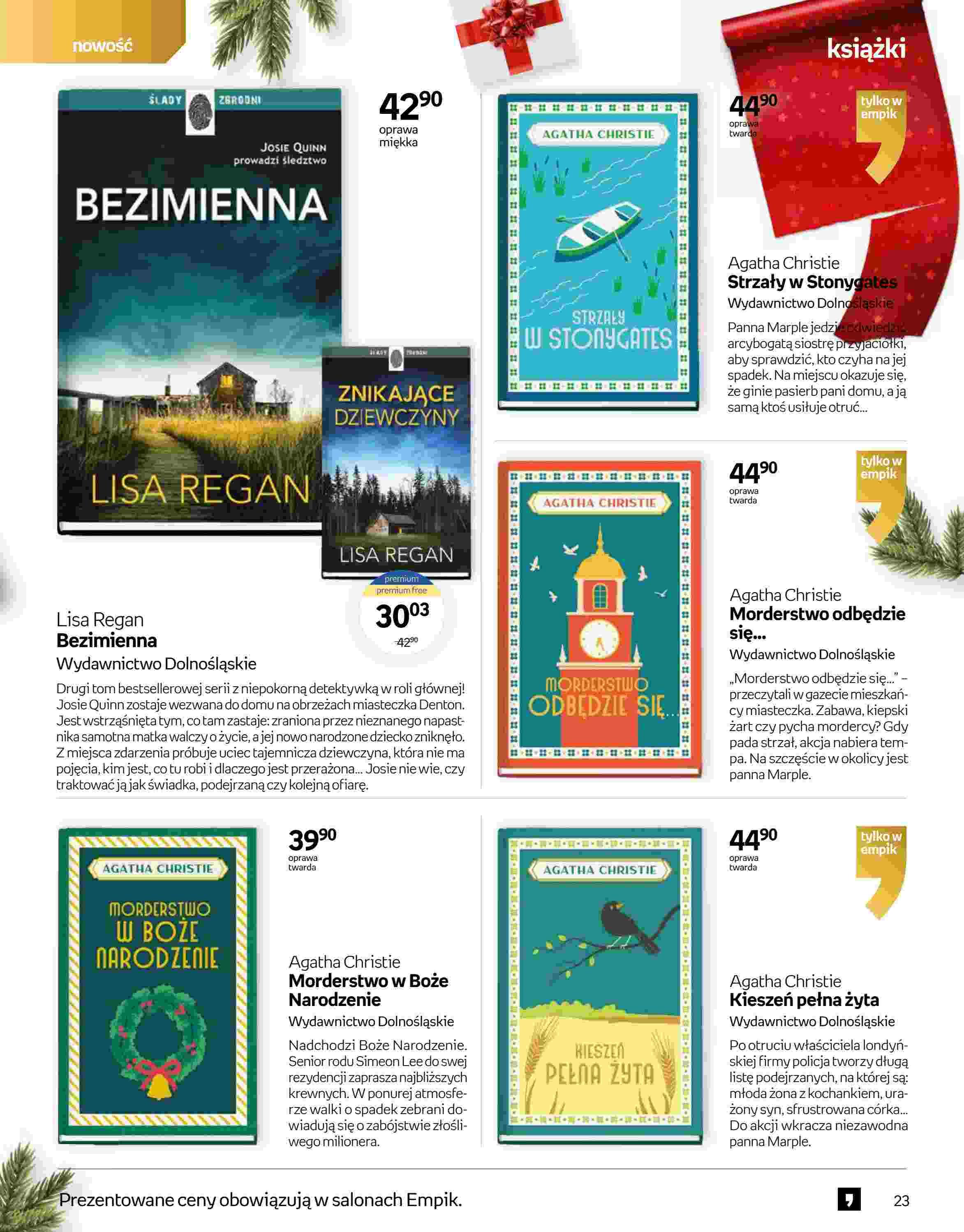 Gazetka promocyjna empik str. 23
