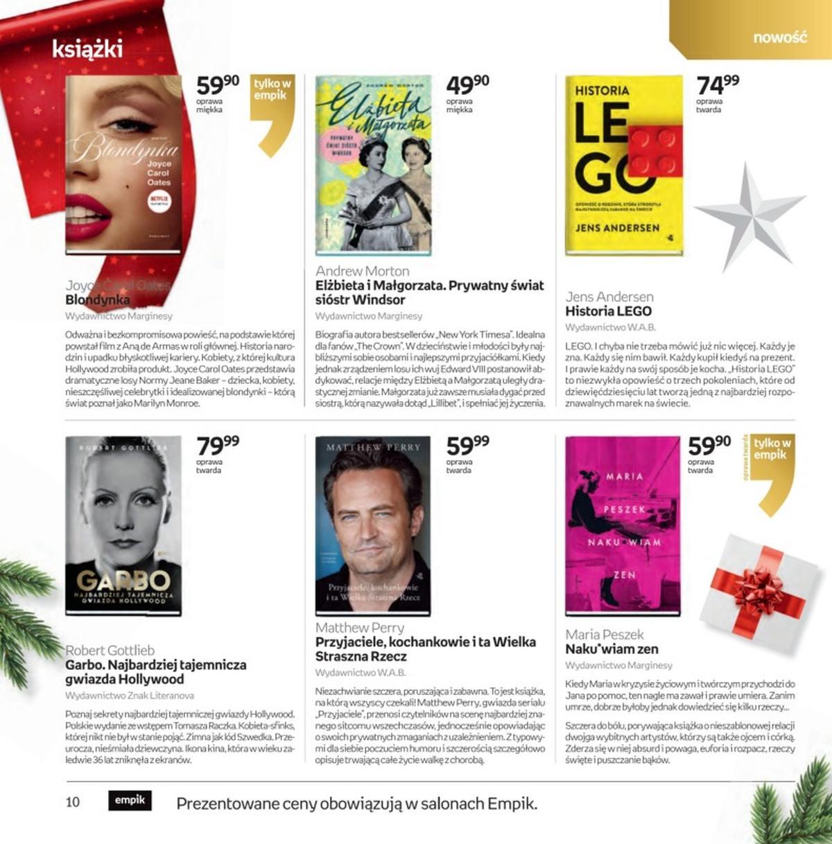 Gazetka promocyjna empik str. 10