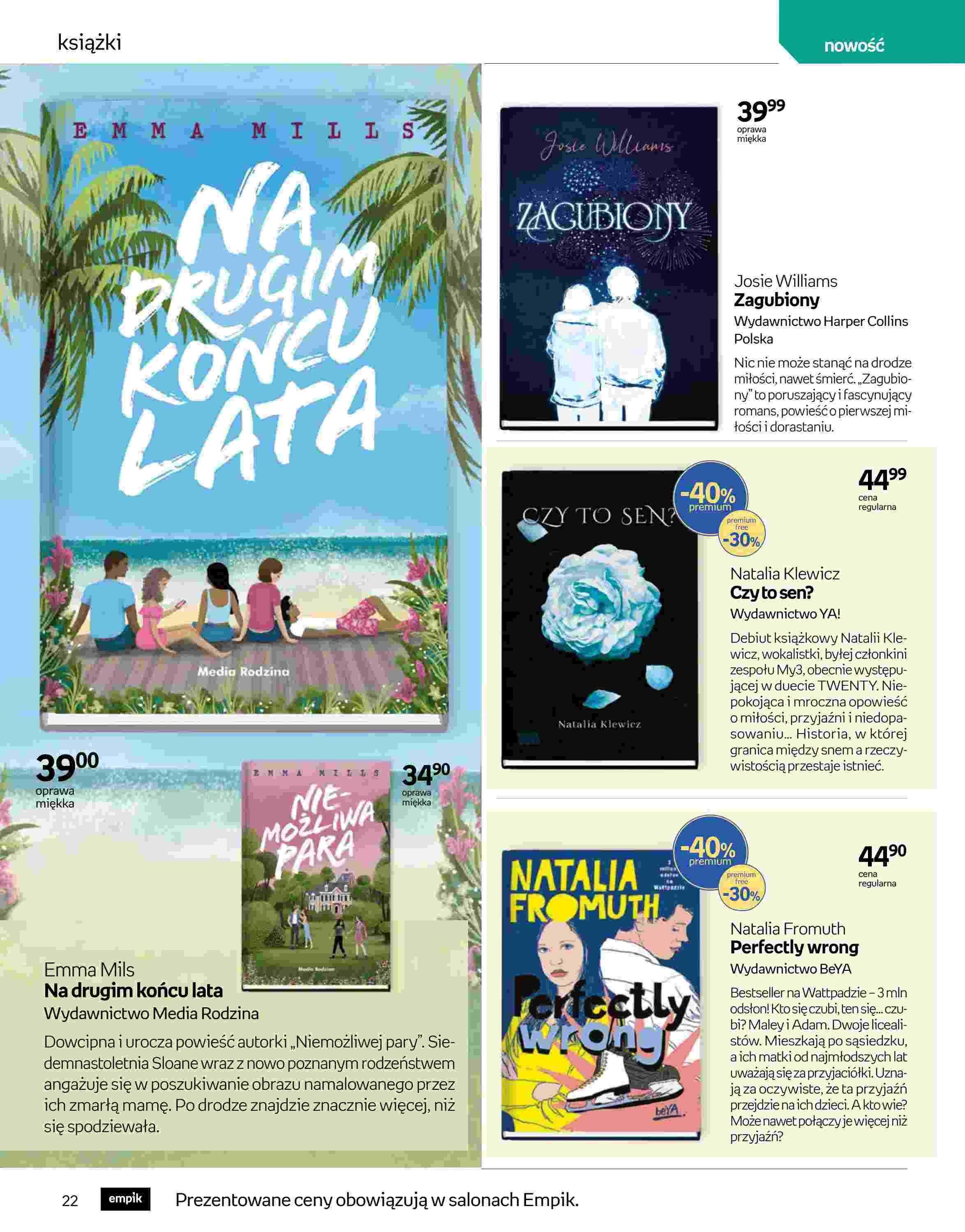 Gazetka promocyjna empik str. 22