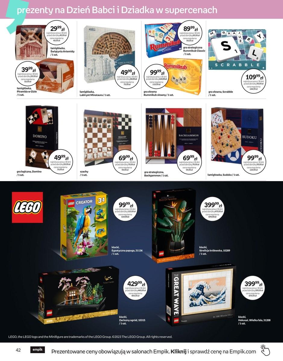Gazetka promocyjna empik str. 42