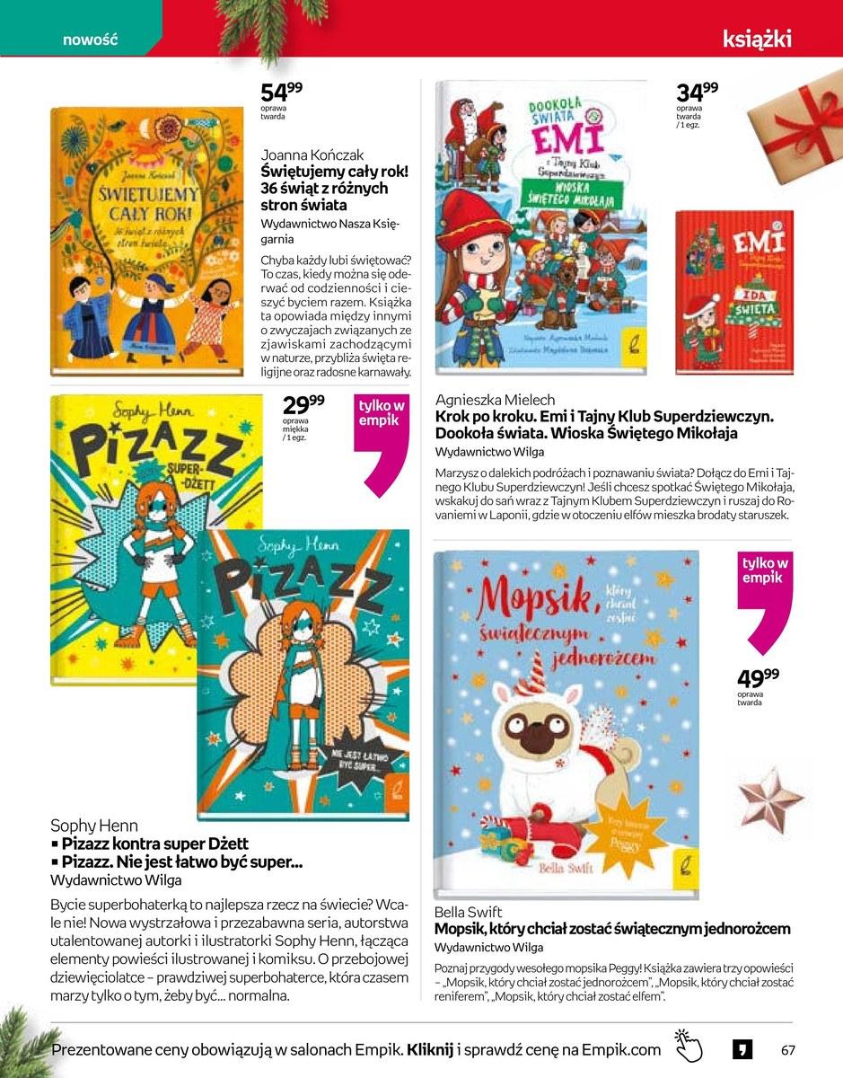 Gazetka promocyjna empik str. 67