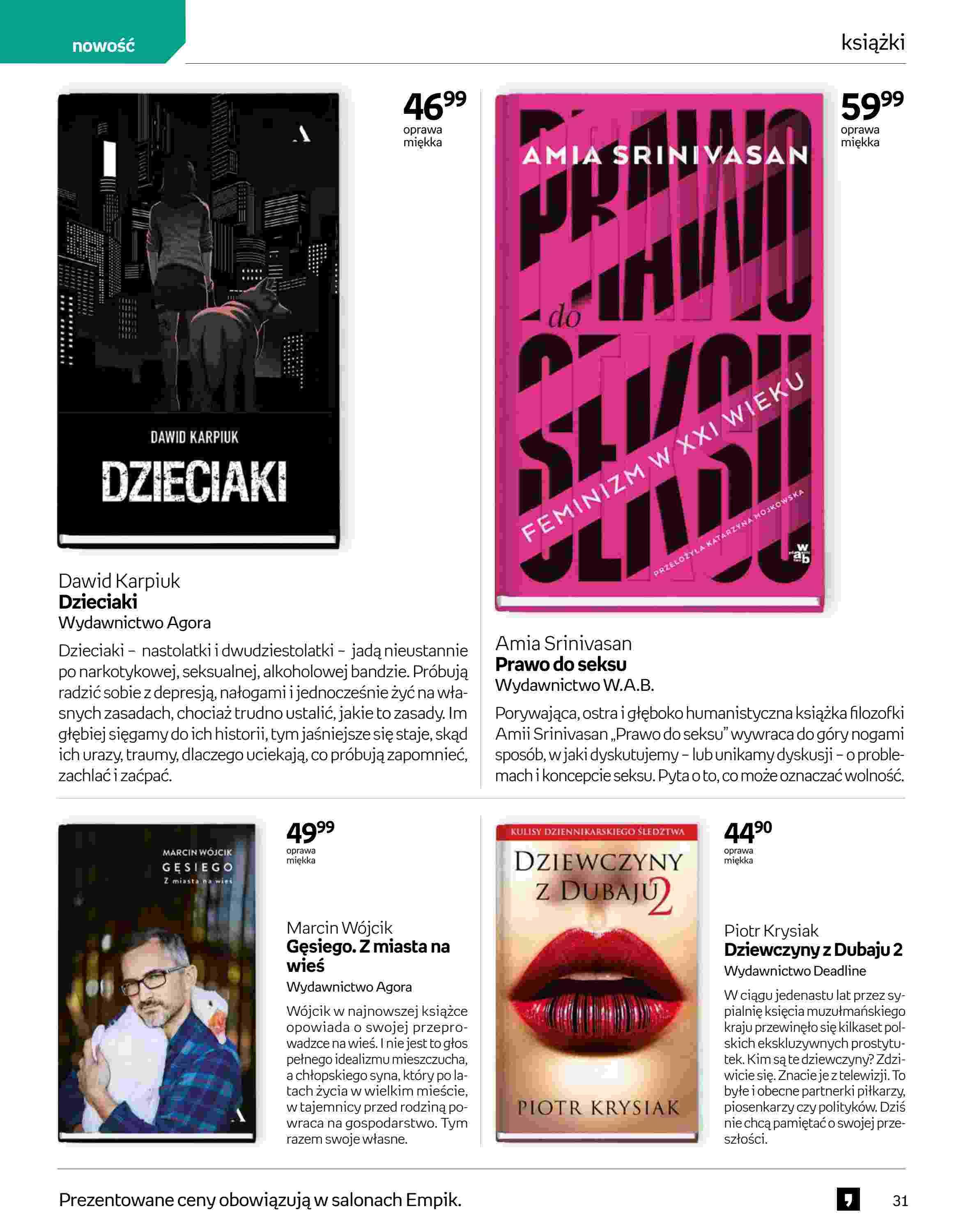 Gazetka promocyjna empik str. 31