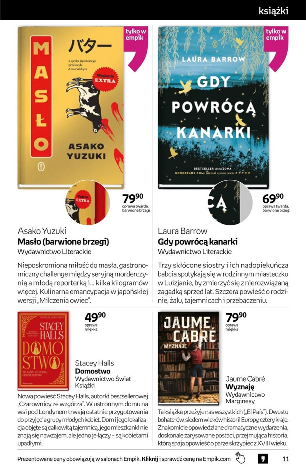 Gazetka promocyjna empik str. 11