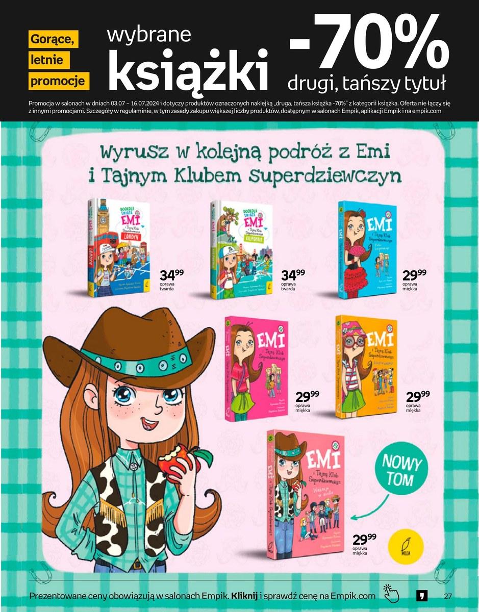 Gazetka promocyjna empik str. 27