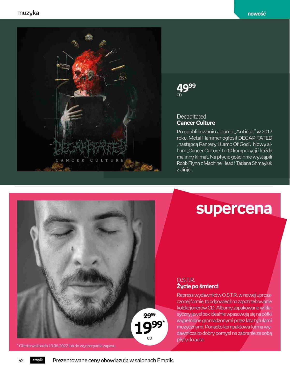 Gazetka promocyjna empik str. 52