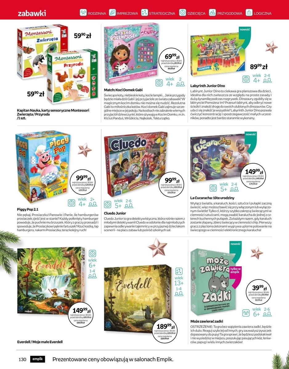 Gazetka promocyjna empik str. 130