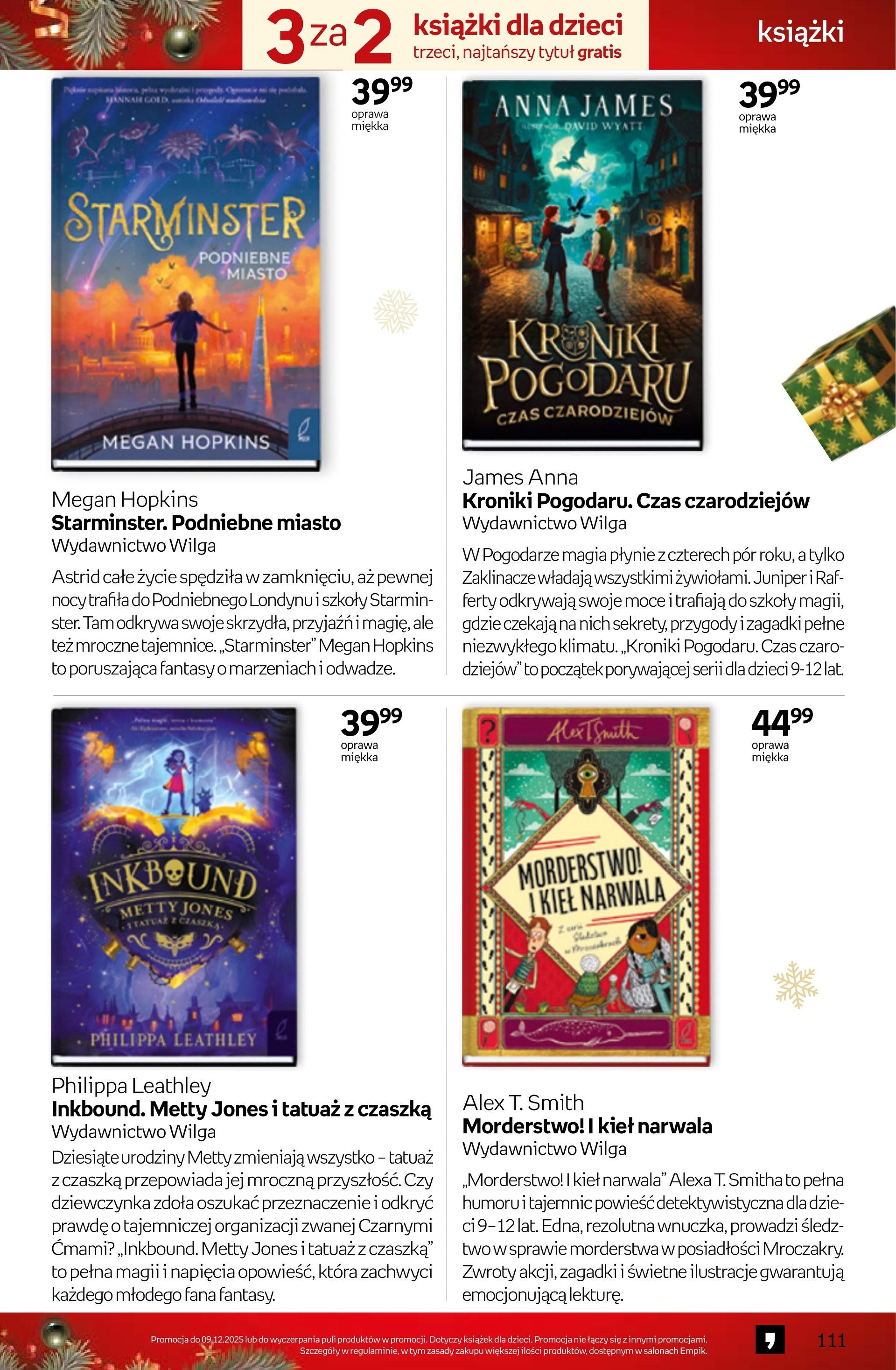 Gazetka promocyjna empik str. 111