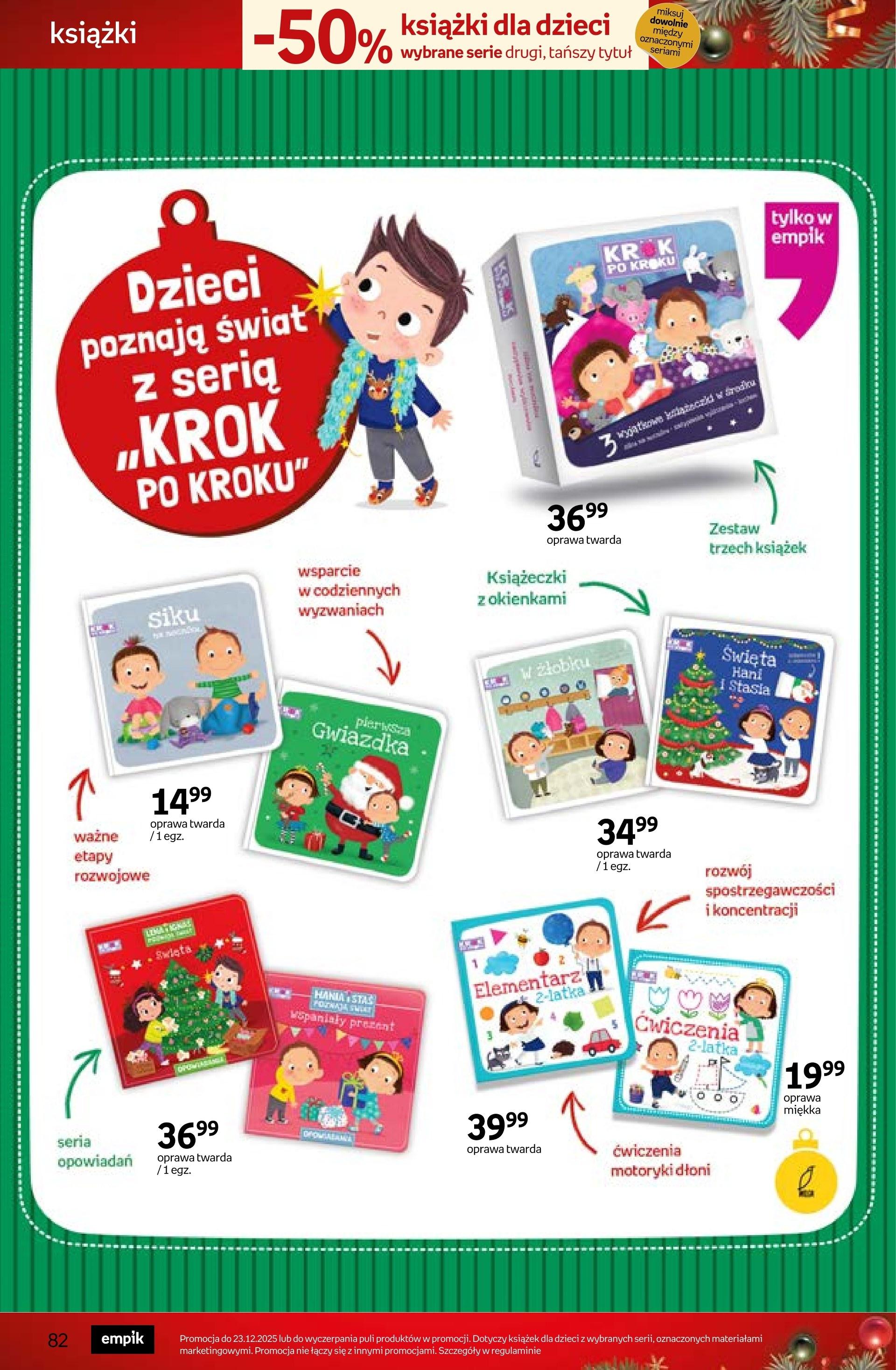 Gazetka promocyjna empik str. 82