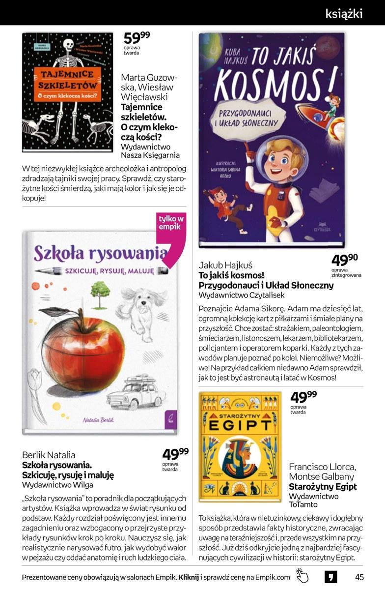 Gazetka promocyjna empik str. 45
