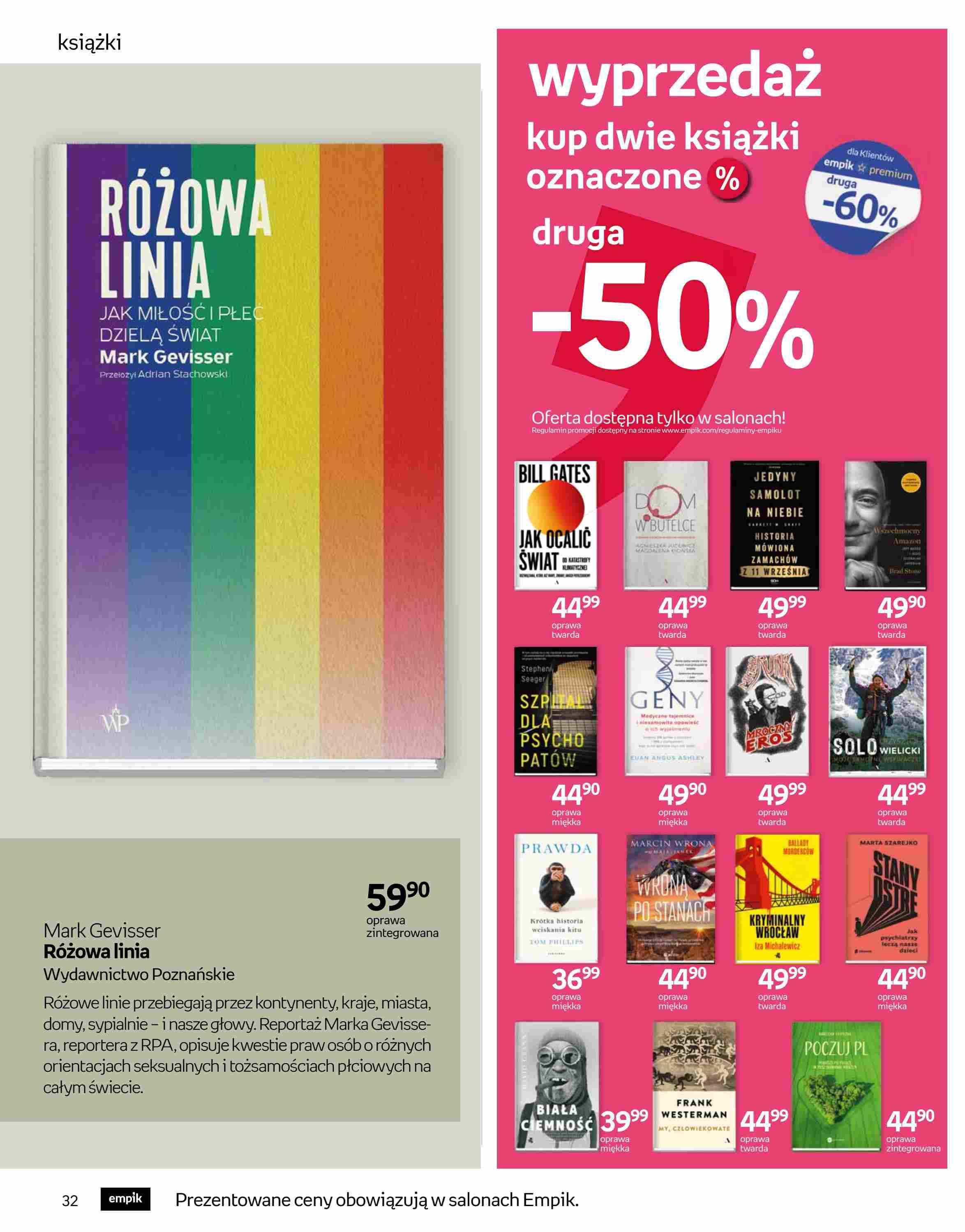 Gazetka promocyjna empik str. 32