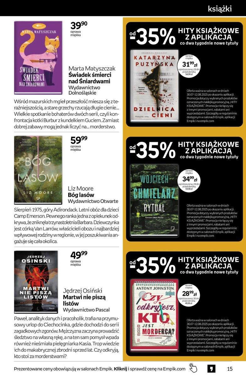 Gazetka promocyjna empik str. 15