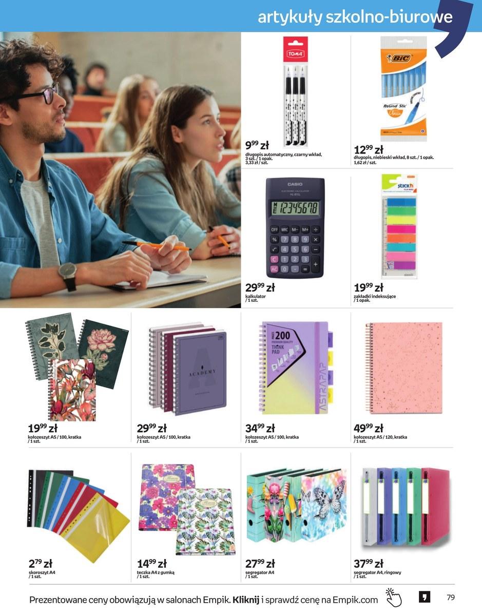 Gazetka promocyjna empik str. 79