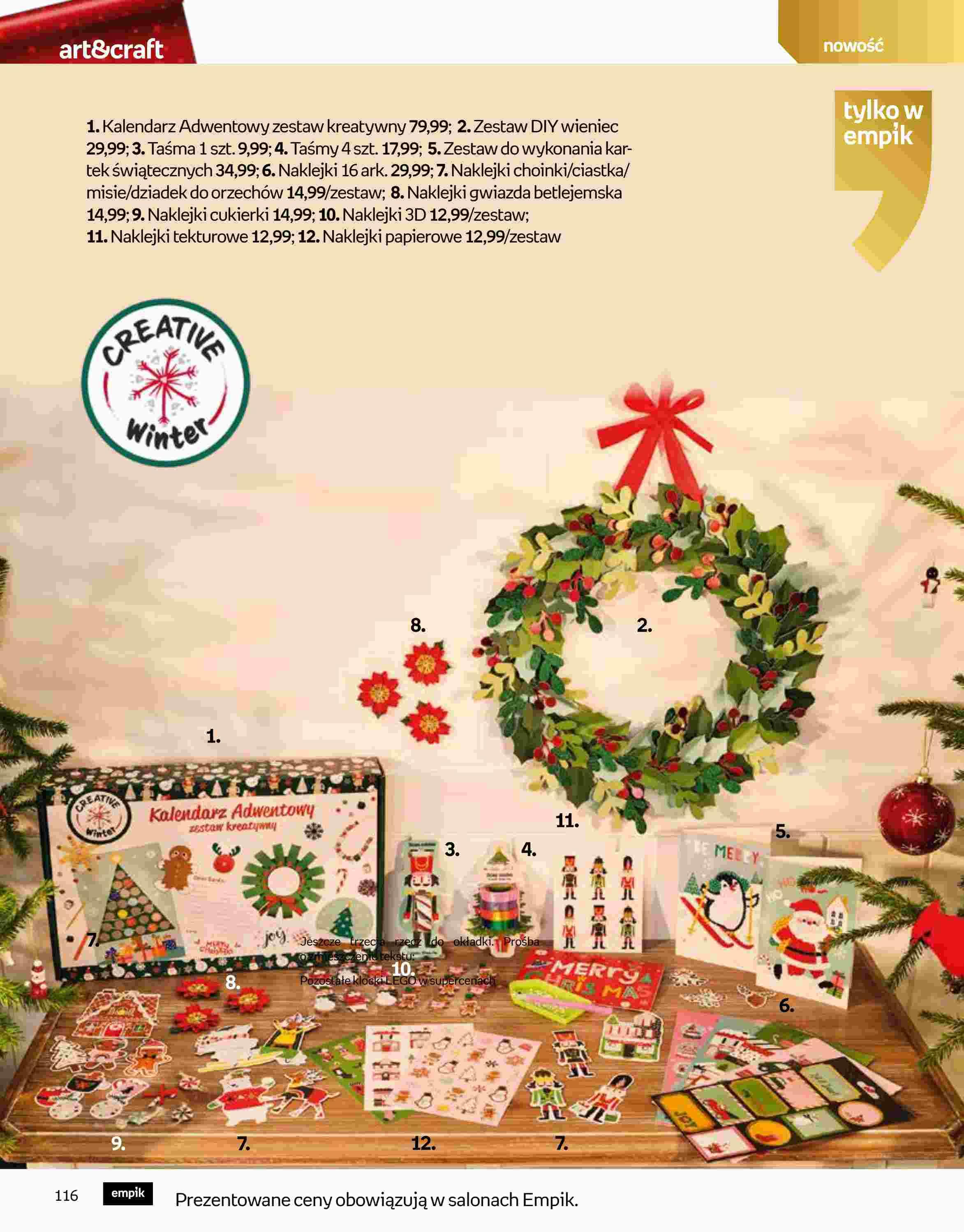 Gazetka promocyjna empik str. 116