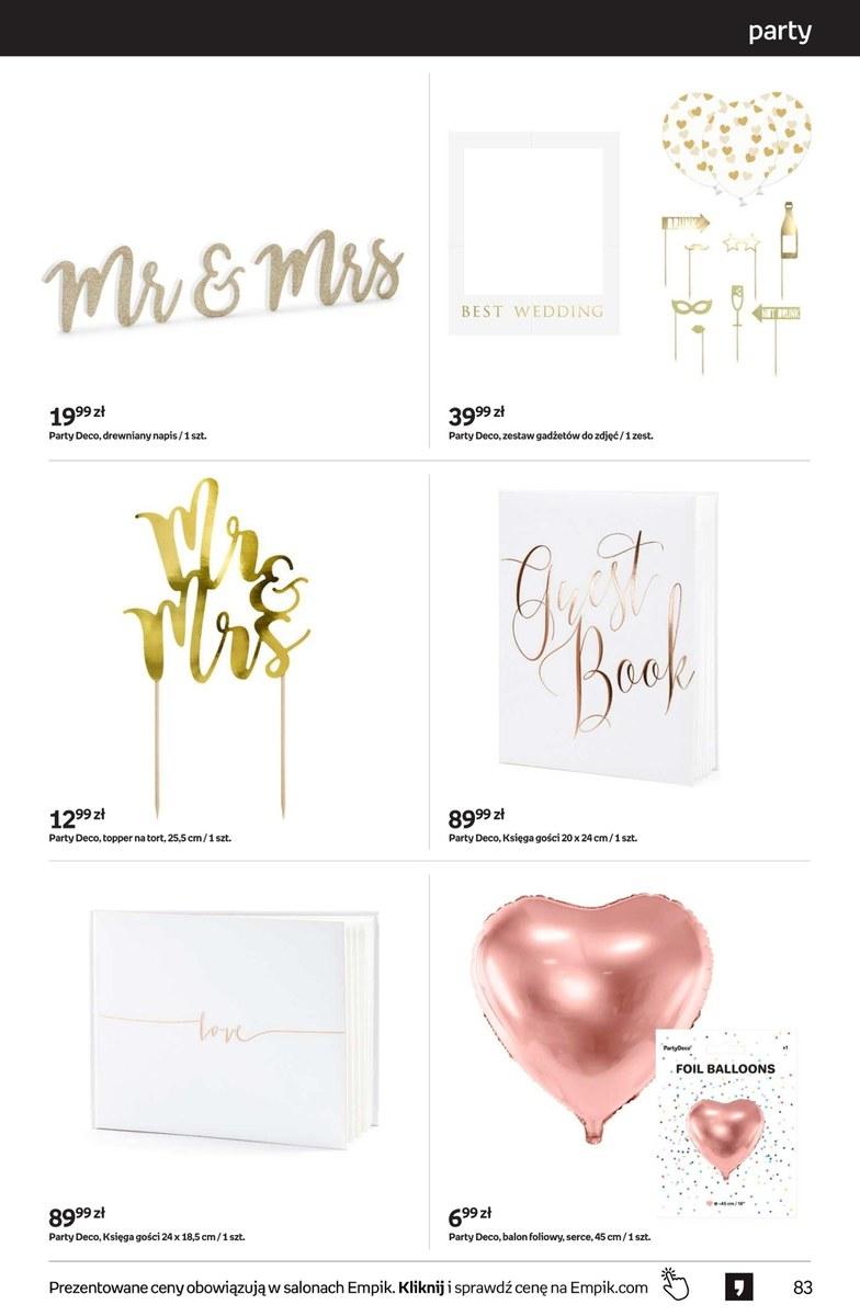 Gazetka promocyjna empik str. 83