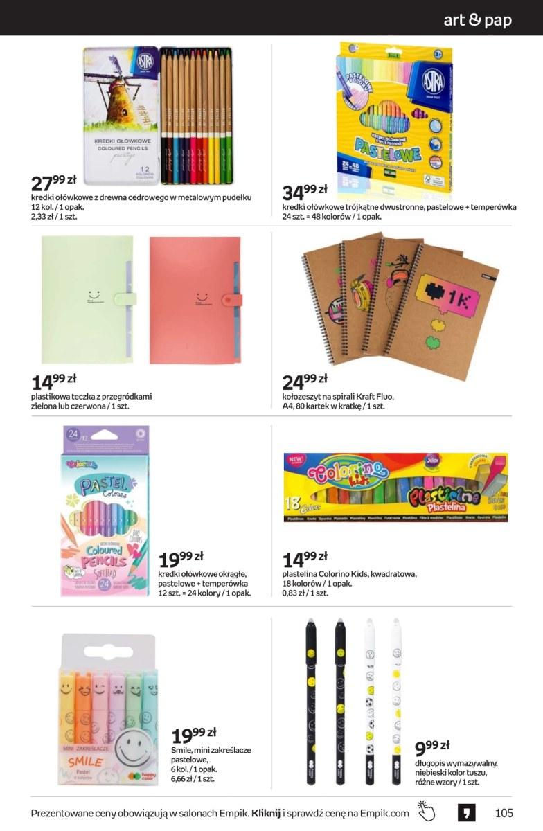 Gazetka promocyjna empik str. 105