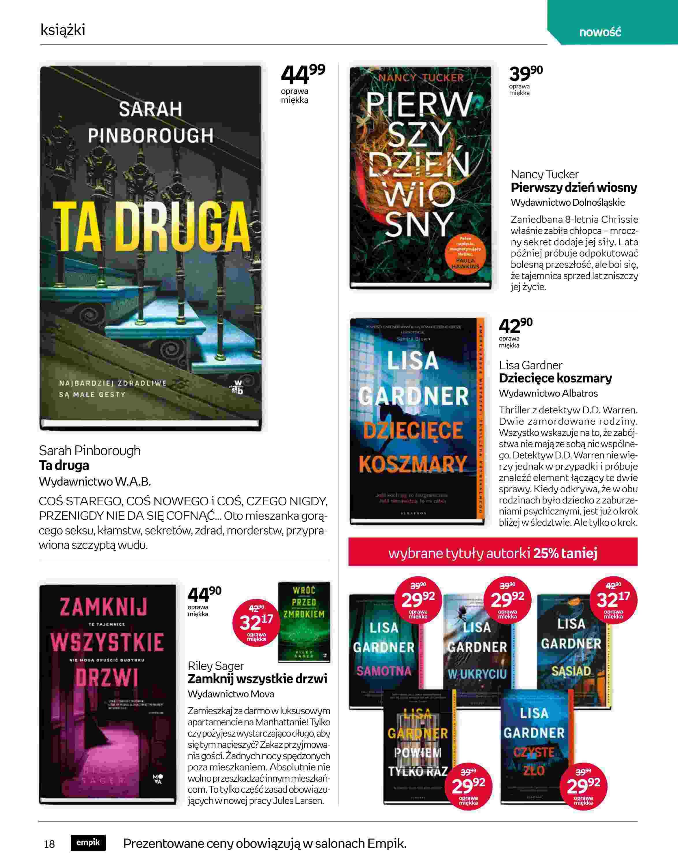 Gazetka promocyjna empik str. 18