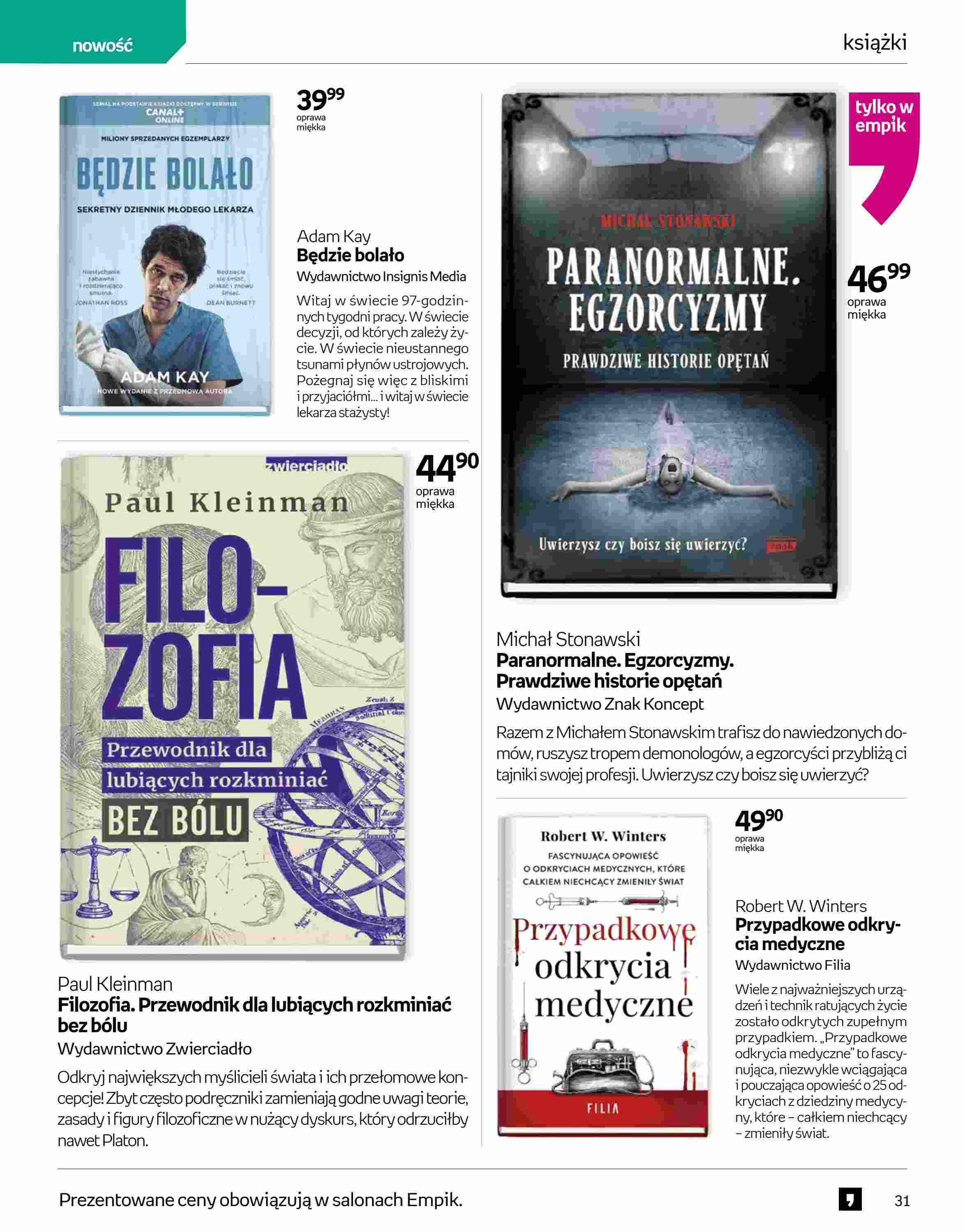 Gazetka promocyjna empik str. 31