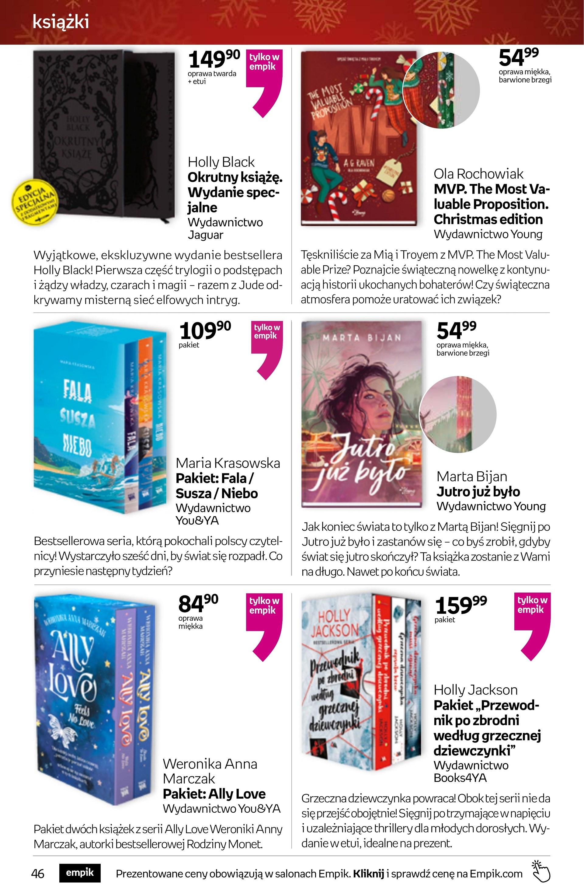 Gazetka promocyjna empik str. 46