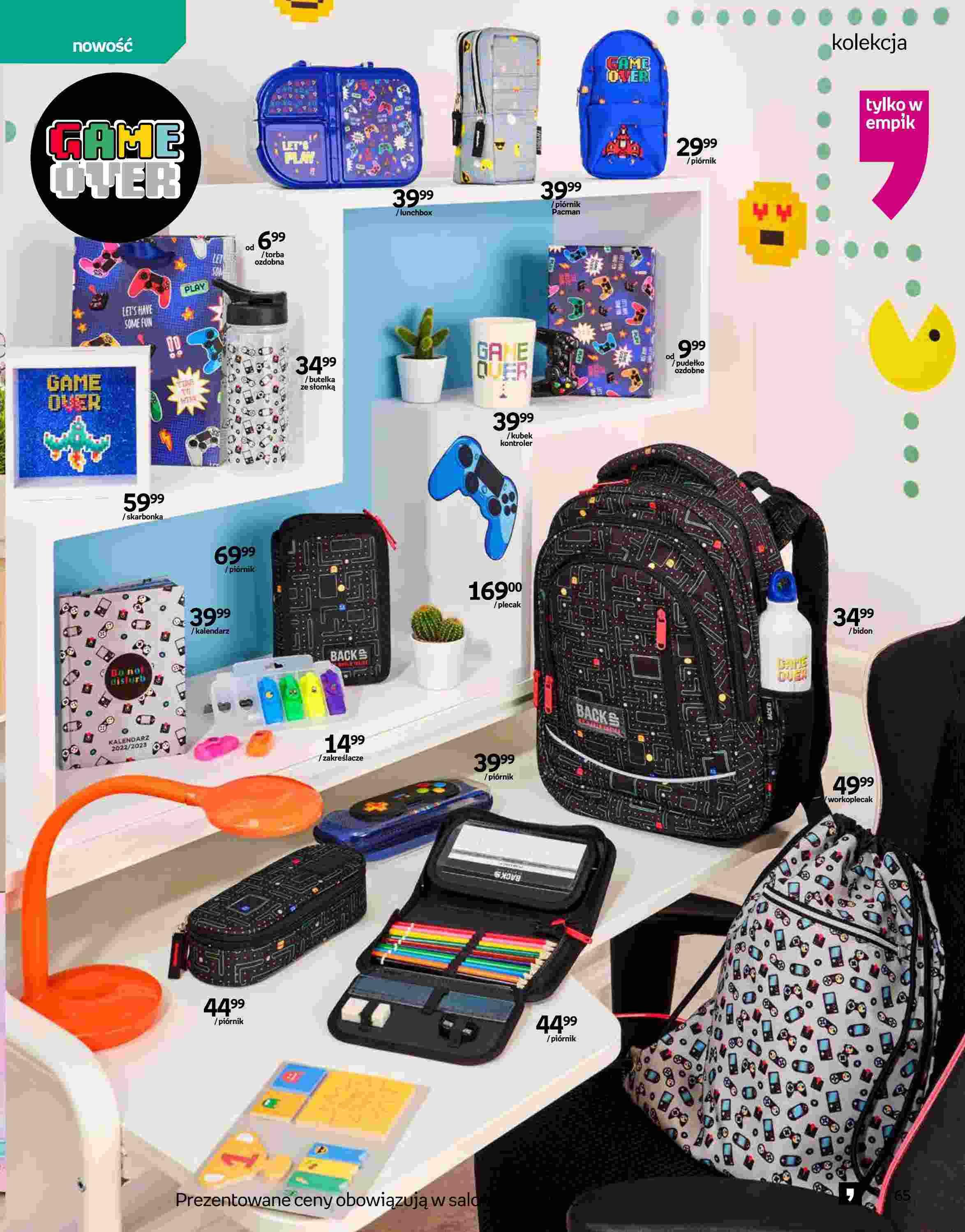 Gazetka promocyjna empik str. 65