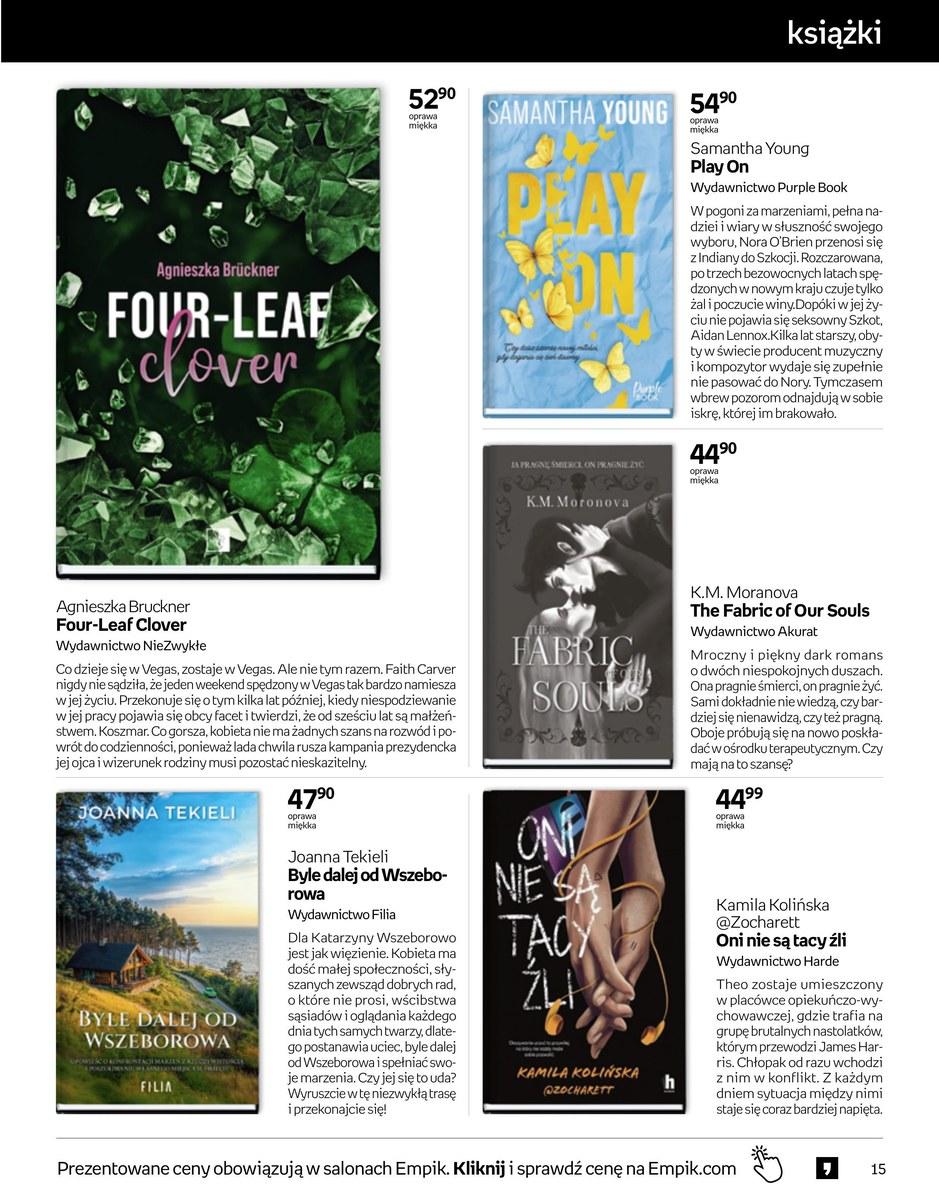 Gazetka promocyjna empik str. 15