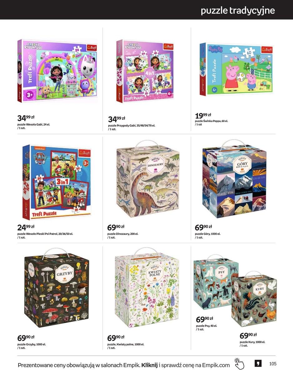 Gazetka promocyjna empik str. 105