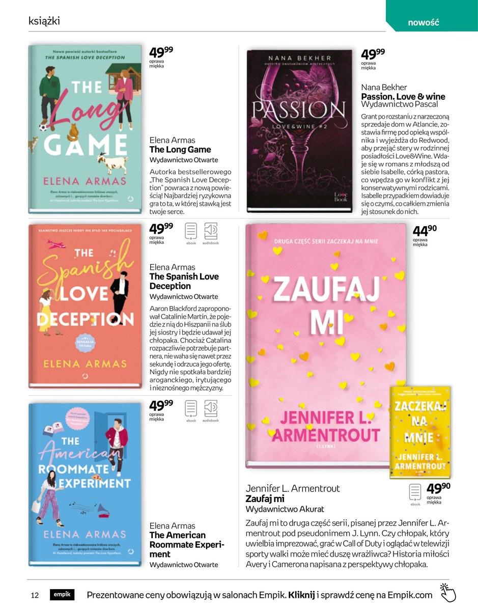 Gazetka promocyjna empik str. 12