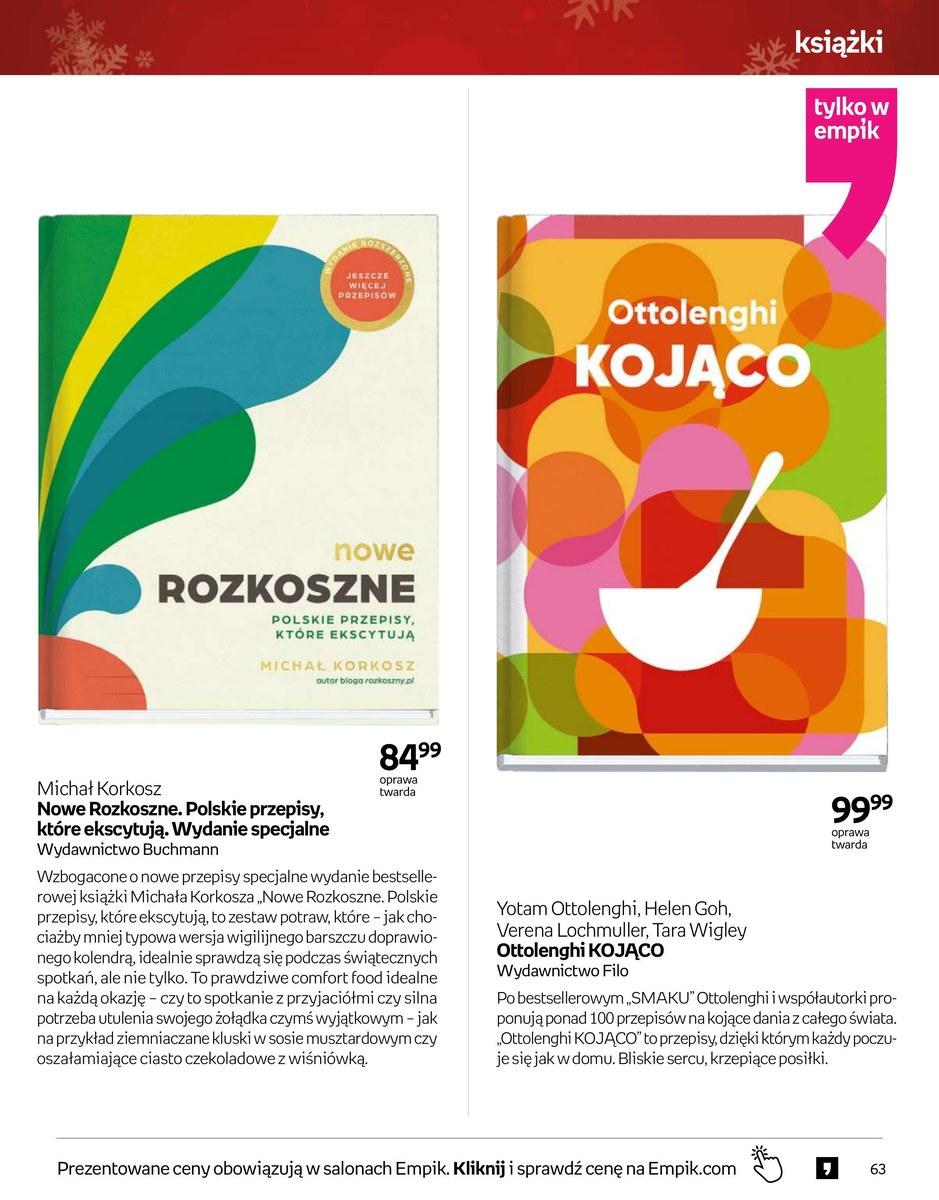 Gazetka promocyjna empik str. 63