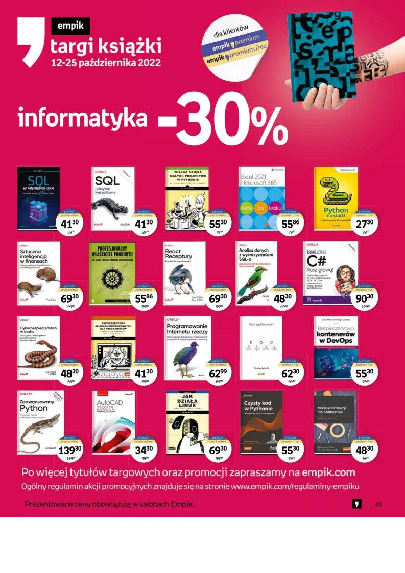 Gazetka promocyjna empik str. 43