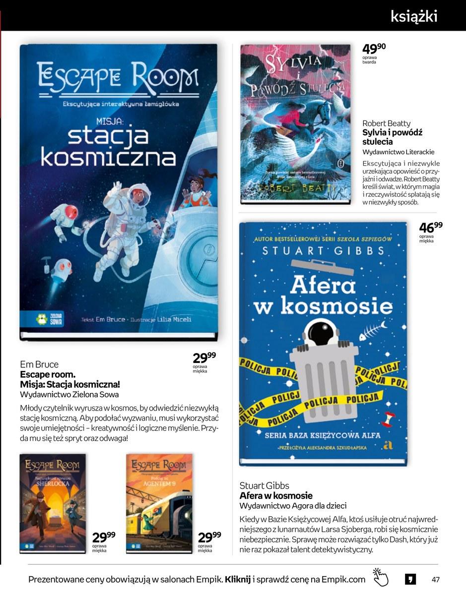 Gazetka promocyjna empik str. 47