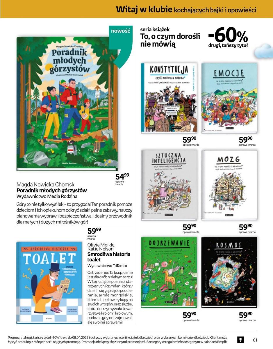 Gazetka promocyjna empik str. 61