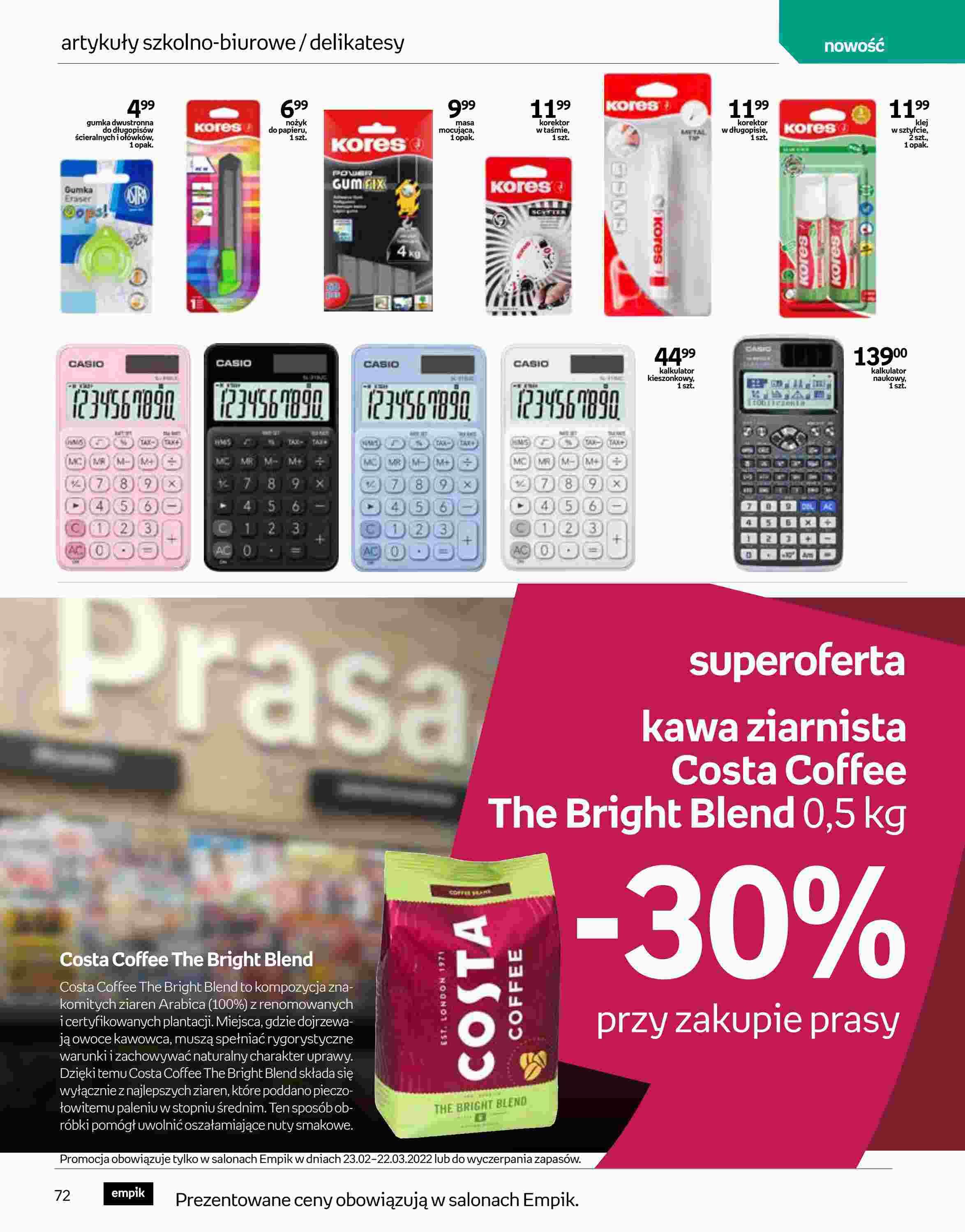 Gazetka promocyjna empik str. 72