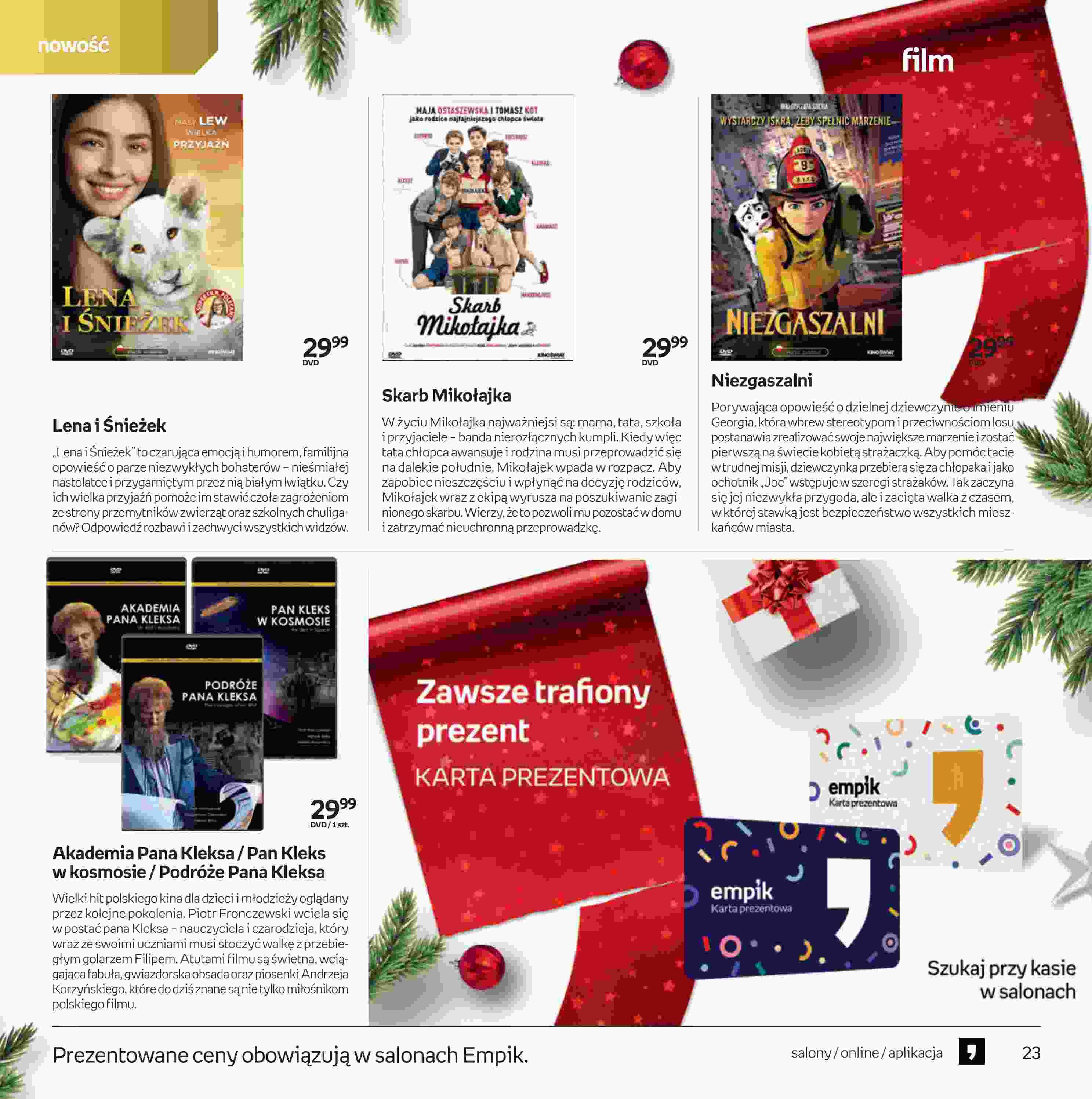 Gazetka promocyjna empik str. 23