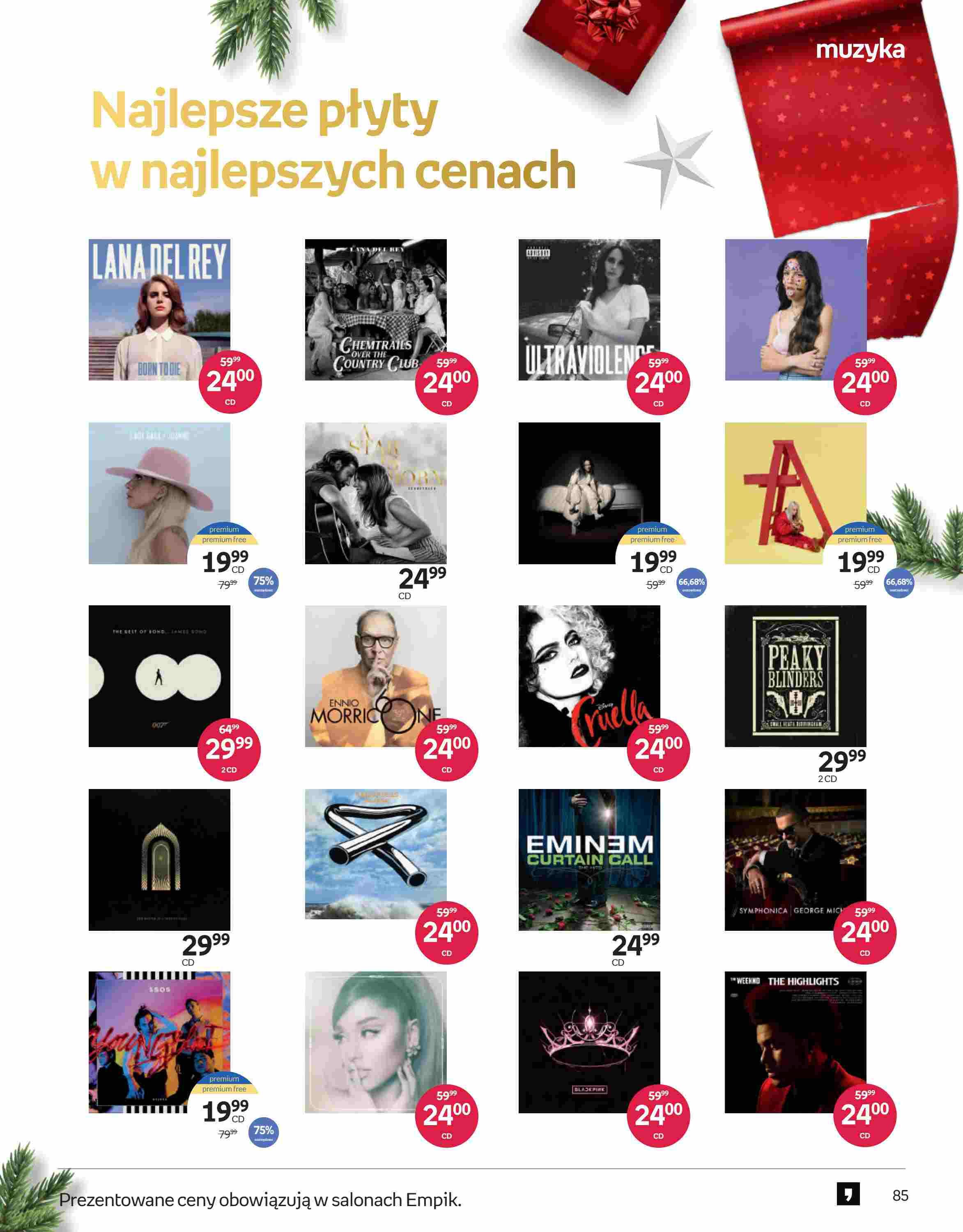 Gazetka promocyjna empik str. 85