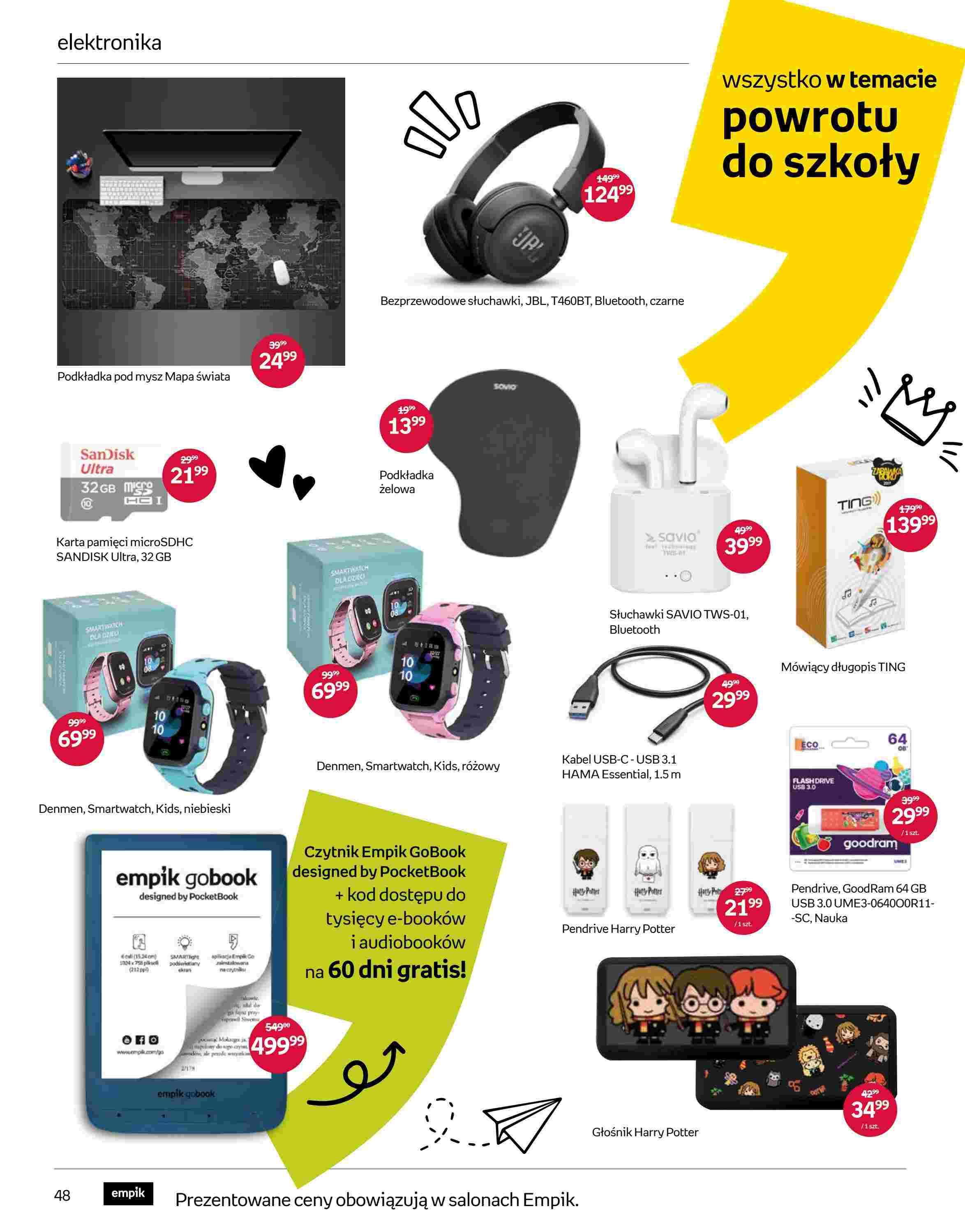Gazetka promocyjna empik str. 48