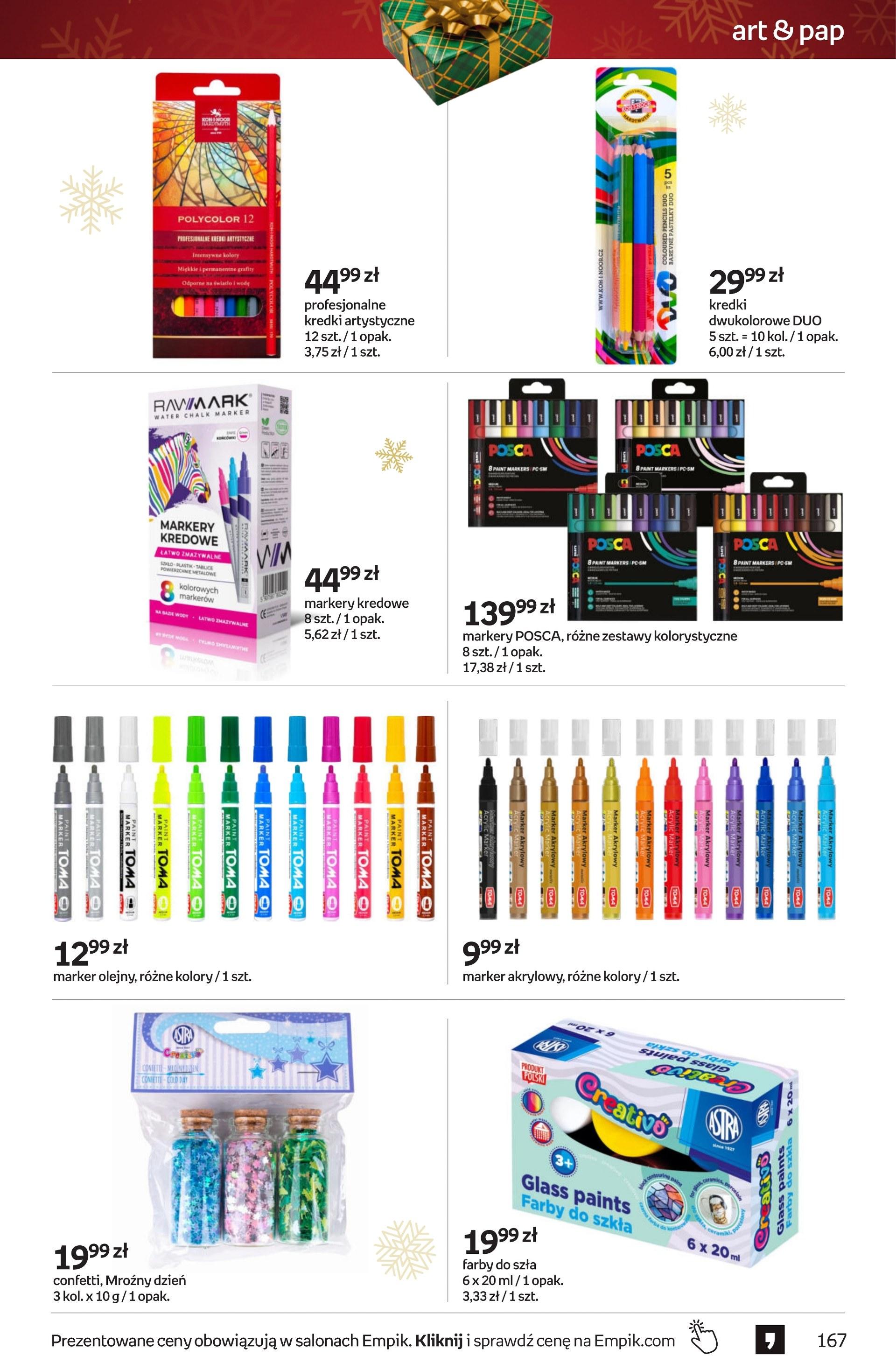 Gazetka promocyjna empik str. 167