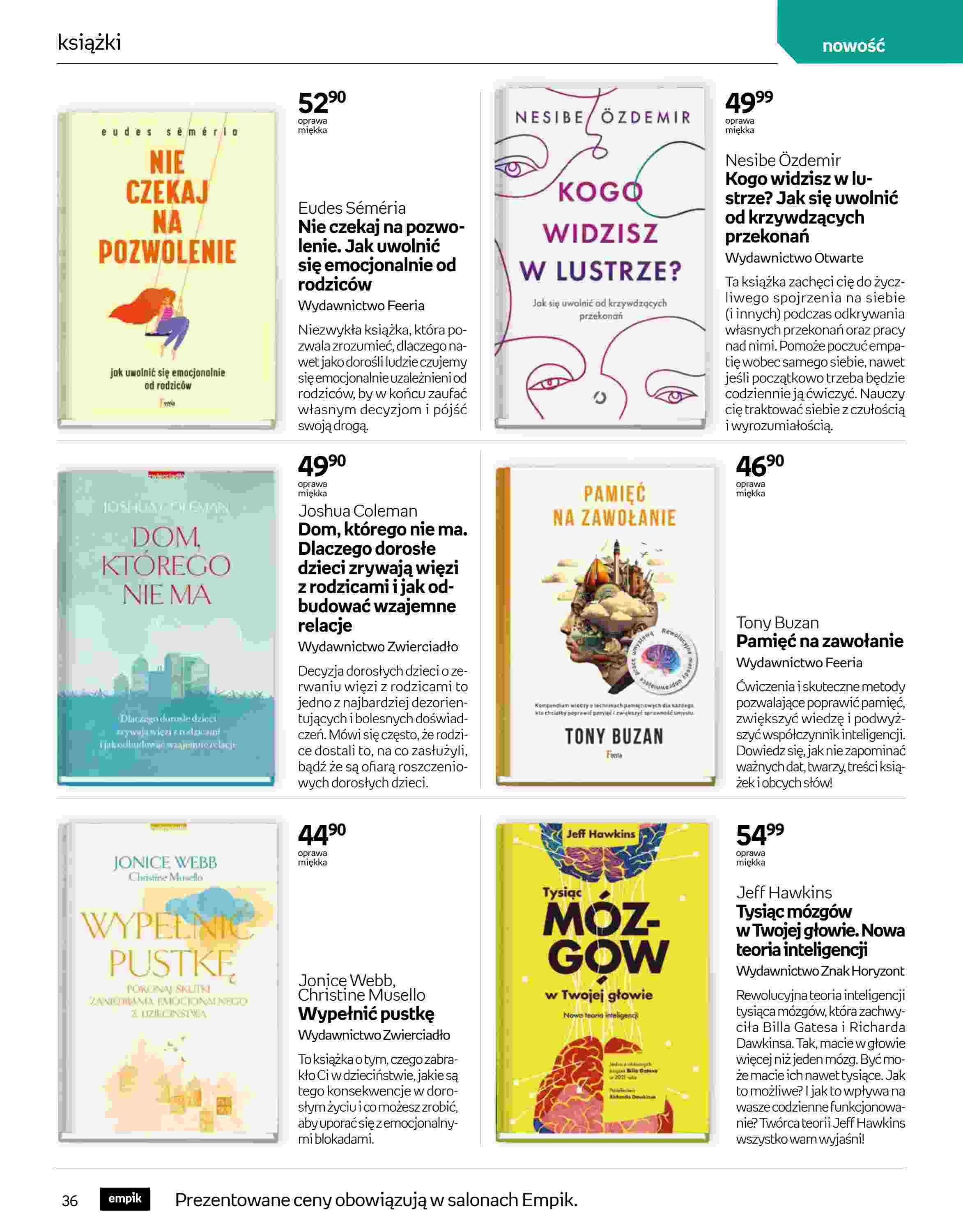 Gazetka promocyjna empik str. 36
