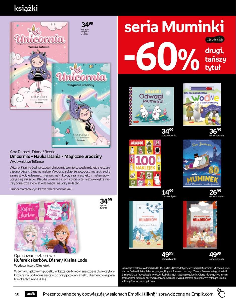 Gazetka promocyjna empik str. 50