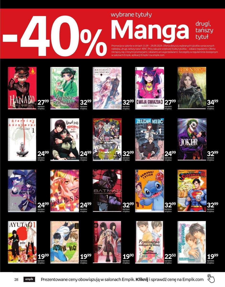 Gazetka promocyjna empik str. 145