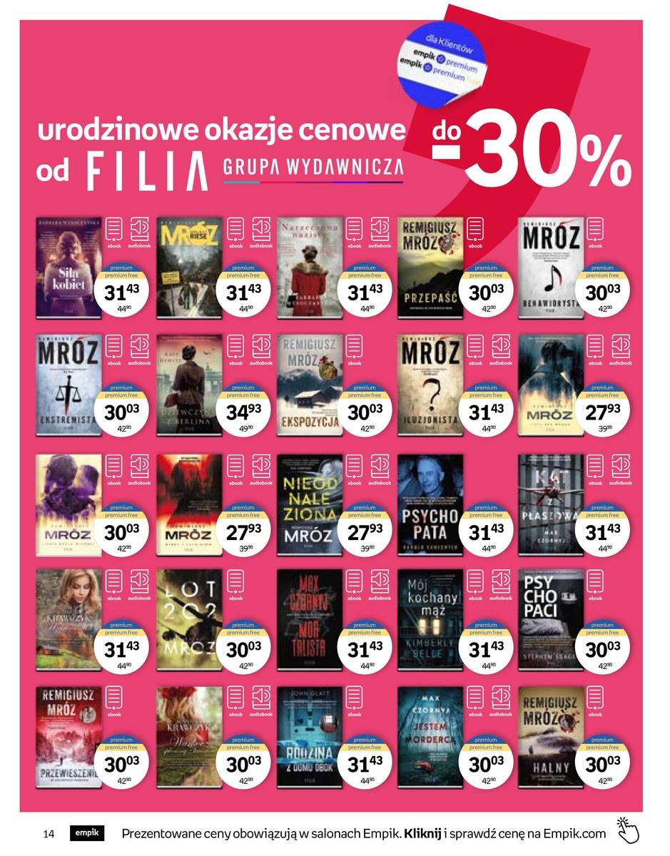 Gazetka promocyjna empik str. 14