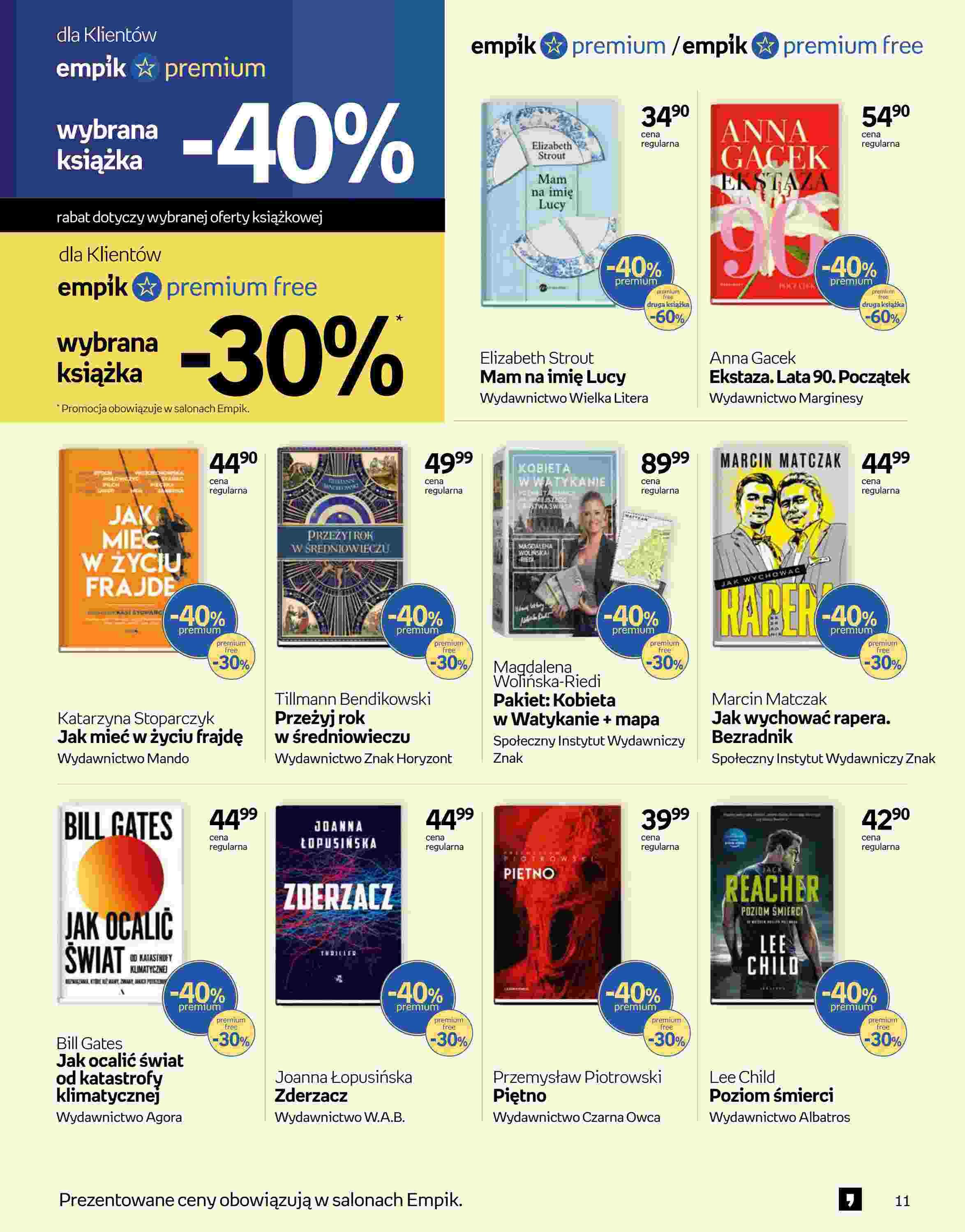 Gazetka promocyjna empik str. 11